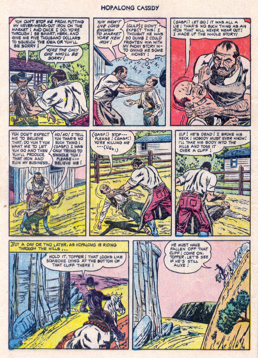 Read online Hopalong Cassidy comic -  Issue #80 - 8