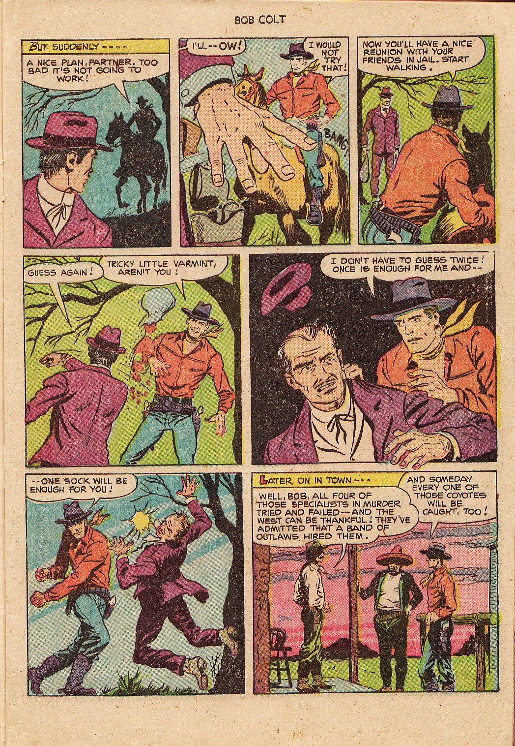 Read online Bob Colt Western comic -  Issue #7 - 15