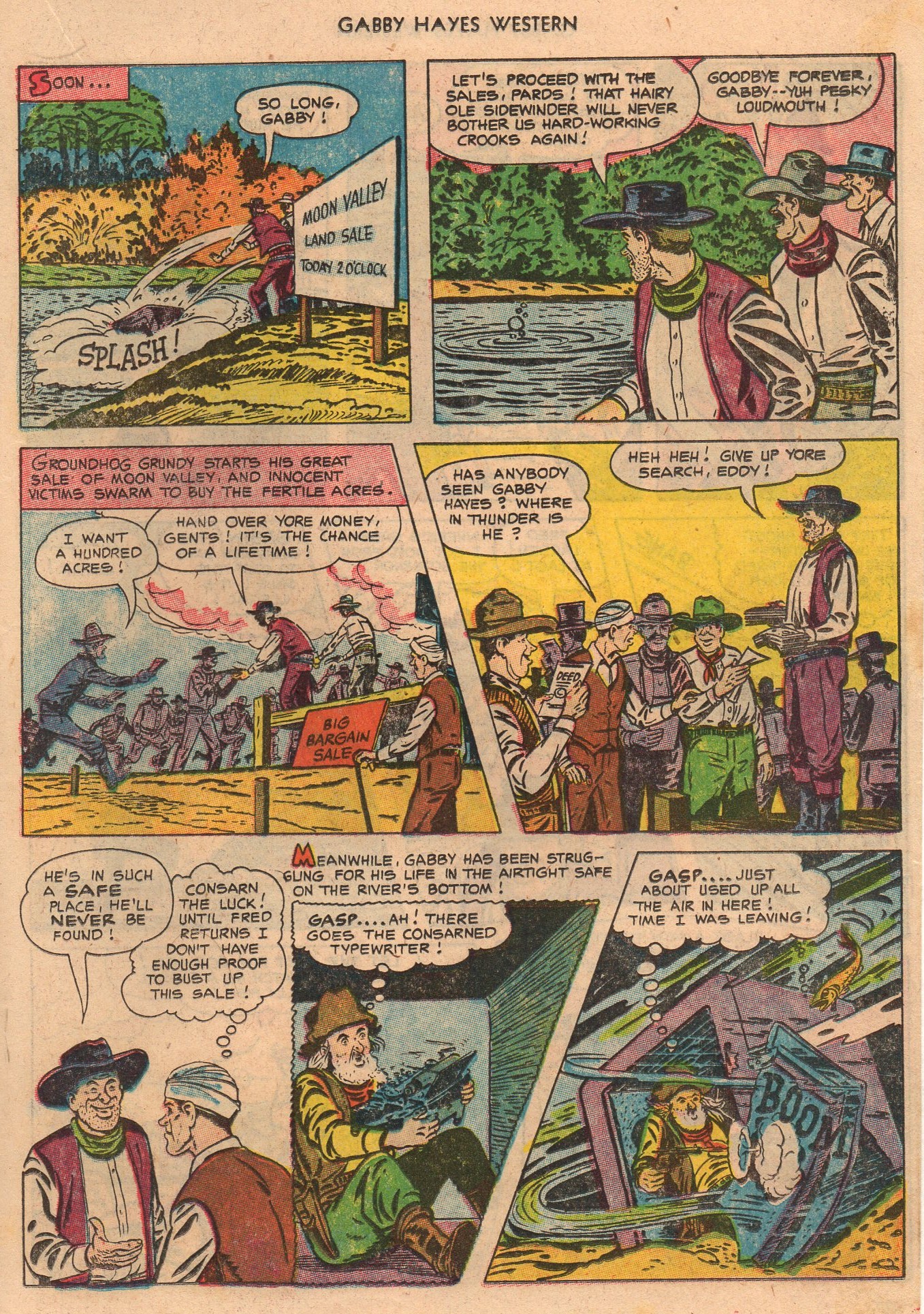 Read online Gabby Hayes Western comic -  Issue #50 - 19