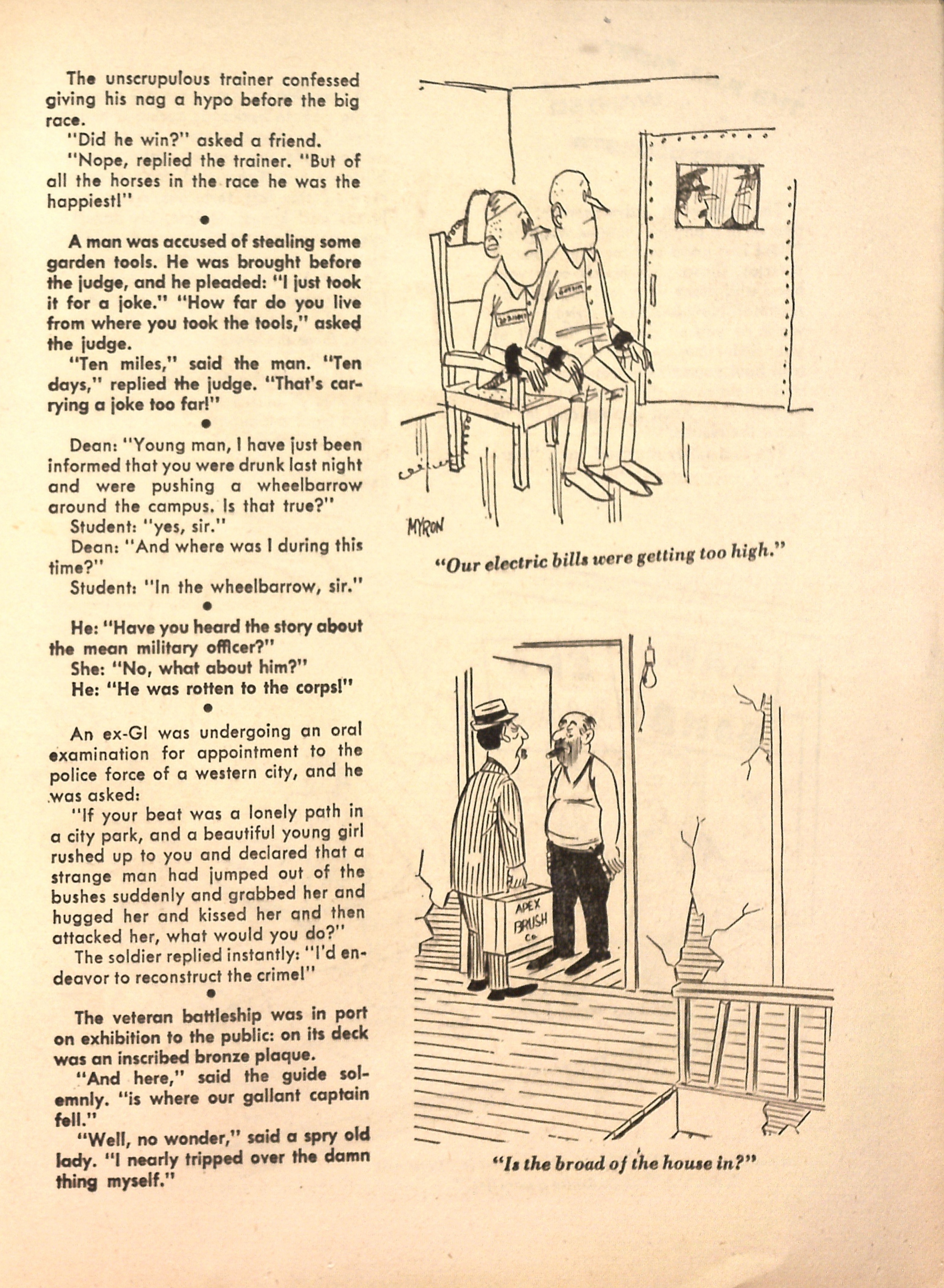 Read online Cartoons and Gags comic -  Issue #27 - 25