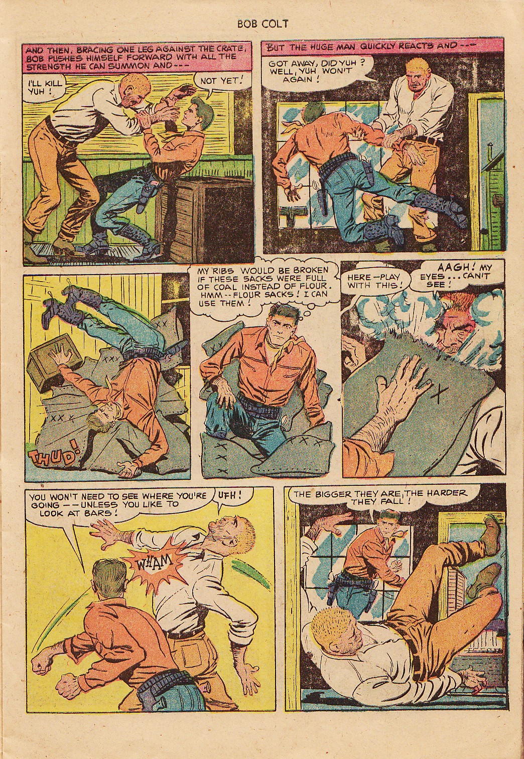 Read online Bob Colt Western comic -  Issue #7 - 13