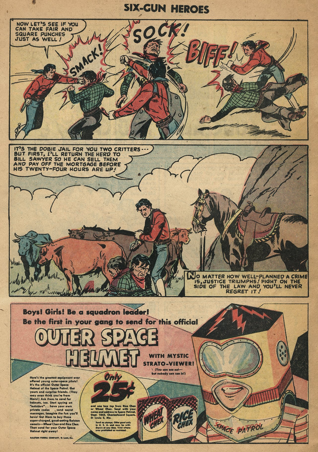 Read online Six-Gun Heroes comic -  Issue #29 - 32