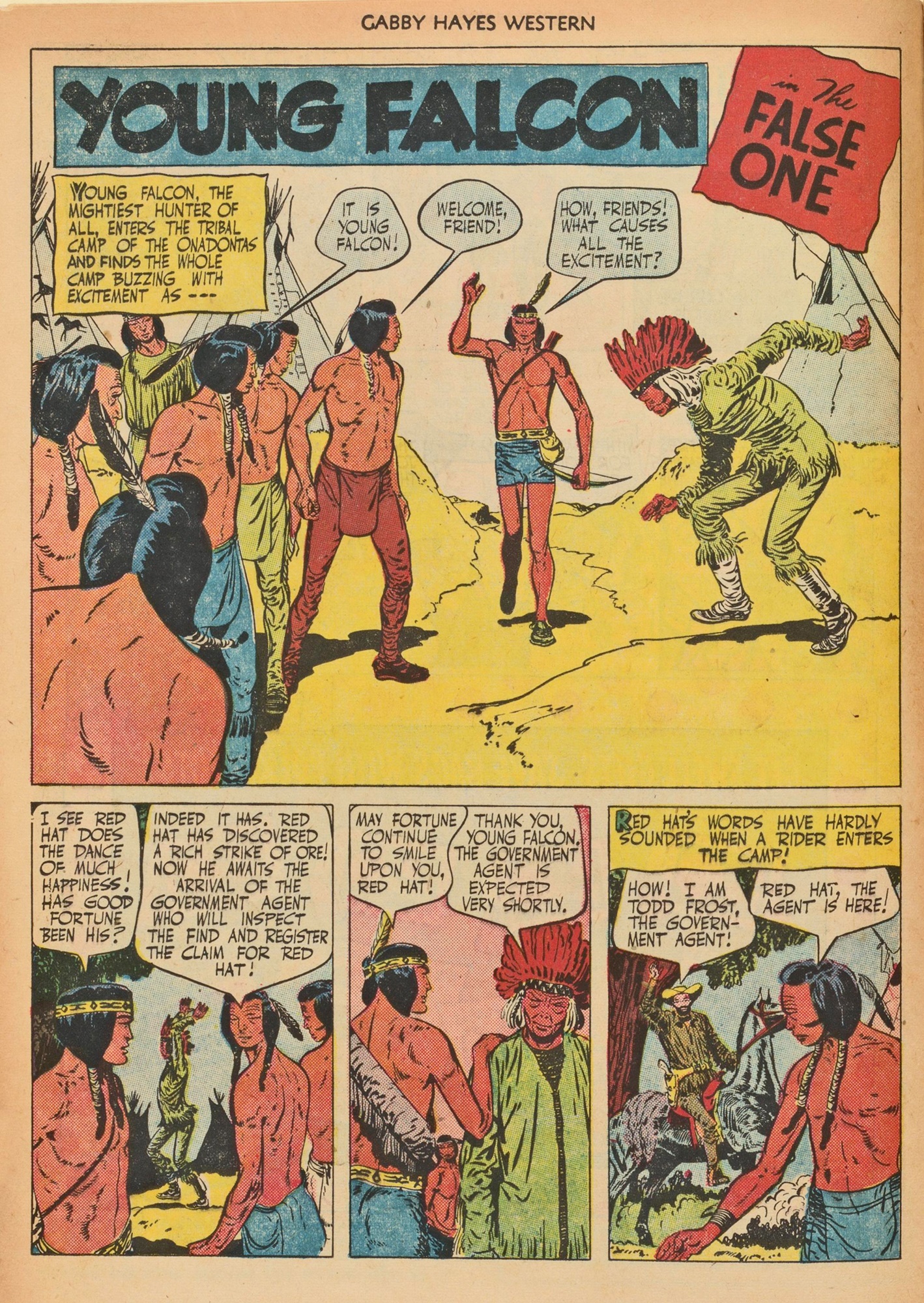 Read online Gabby Hayes Western comic -  Issue #32 - 16