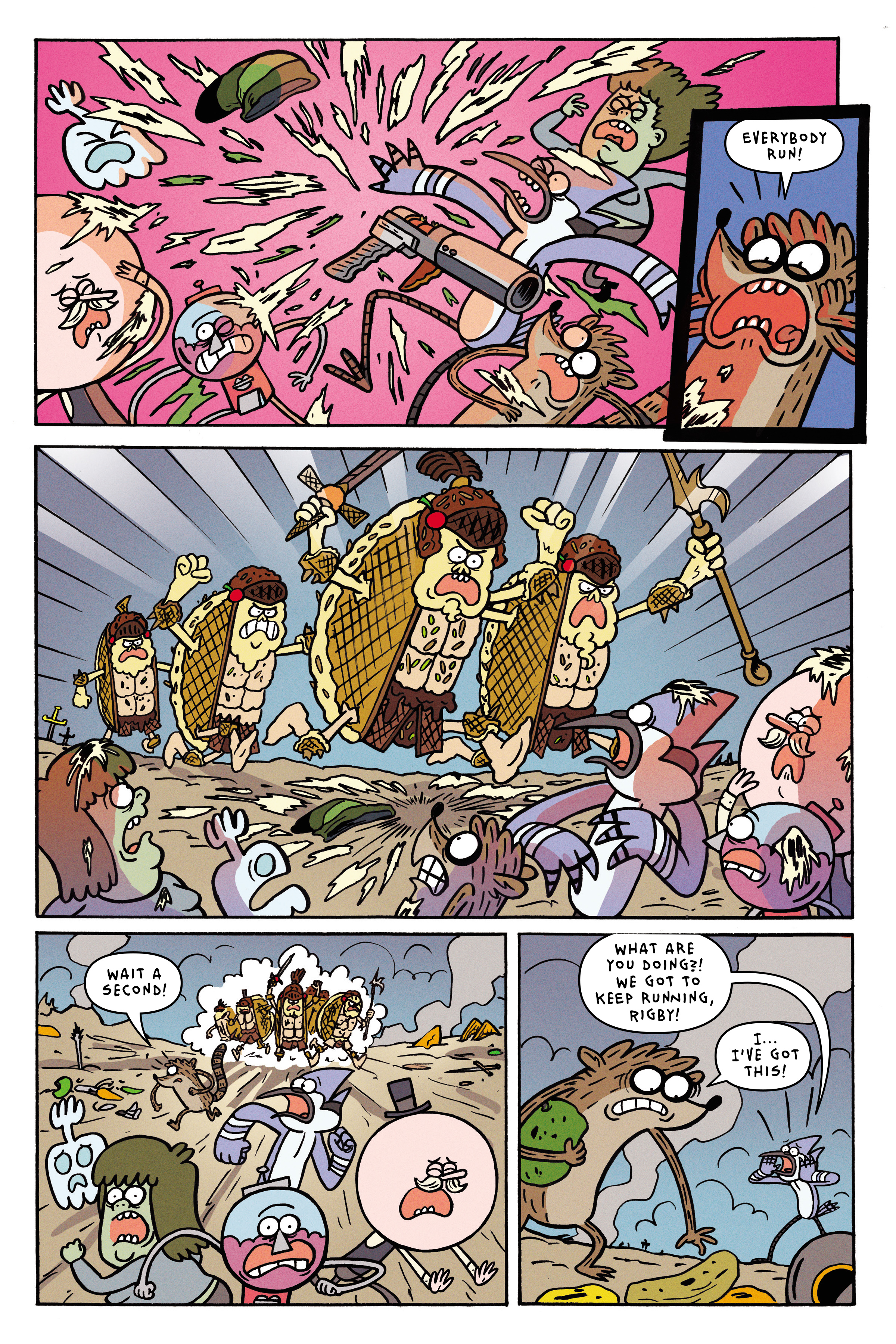 Read online Regular Show: The Meatening comic -  Issue # TPB - 126