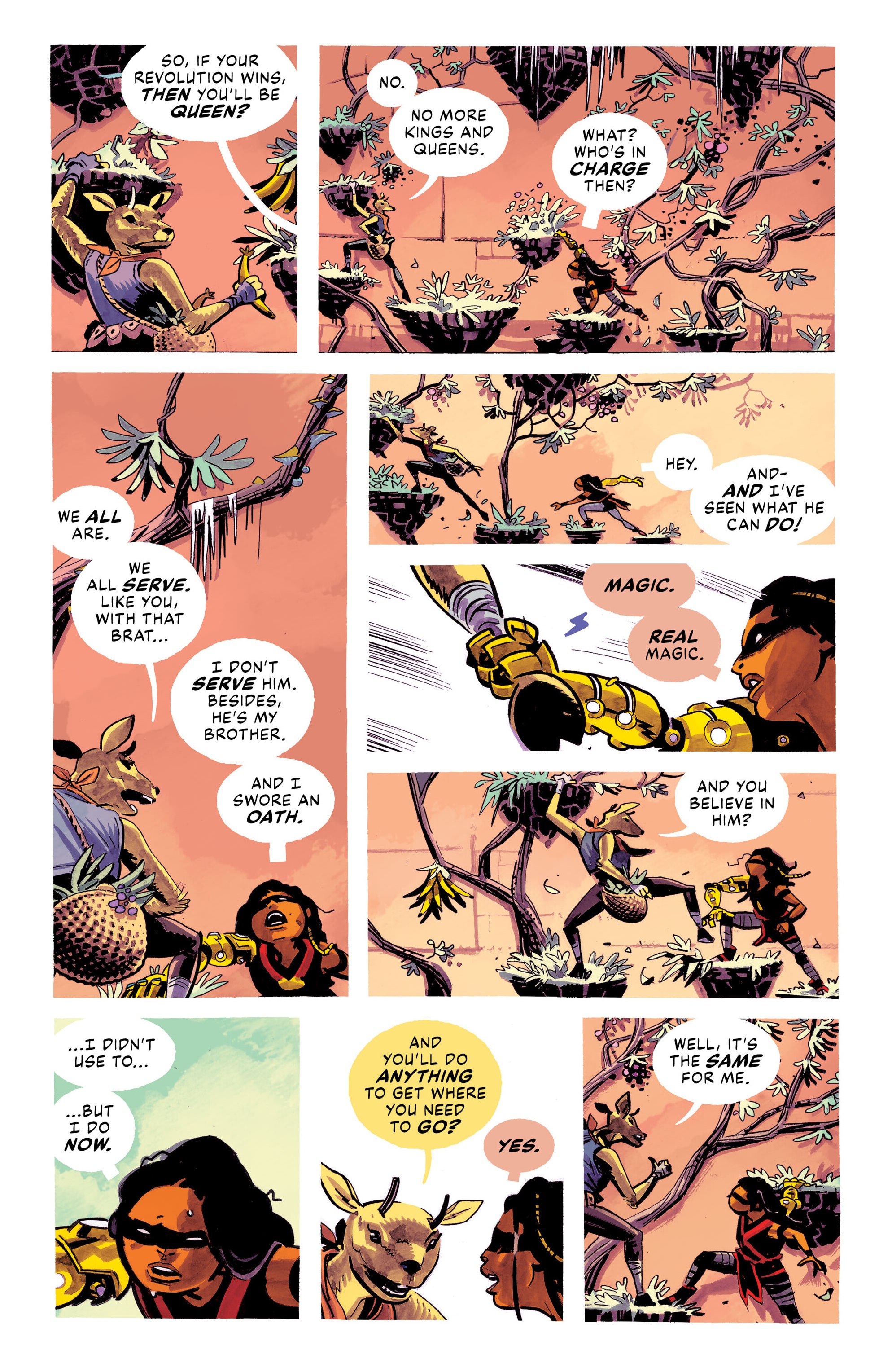 Read online Kaya comic -  Issue #15 - 16