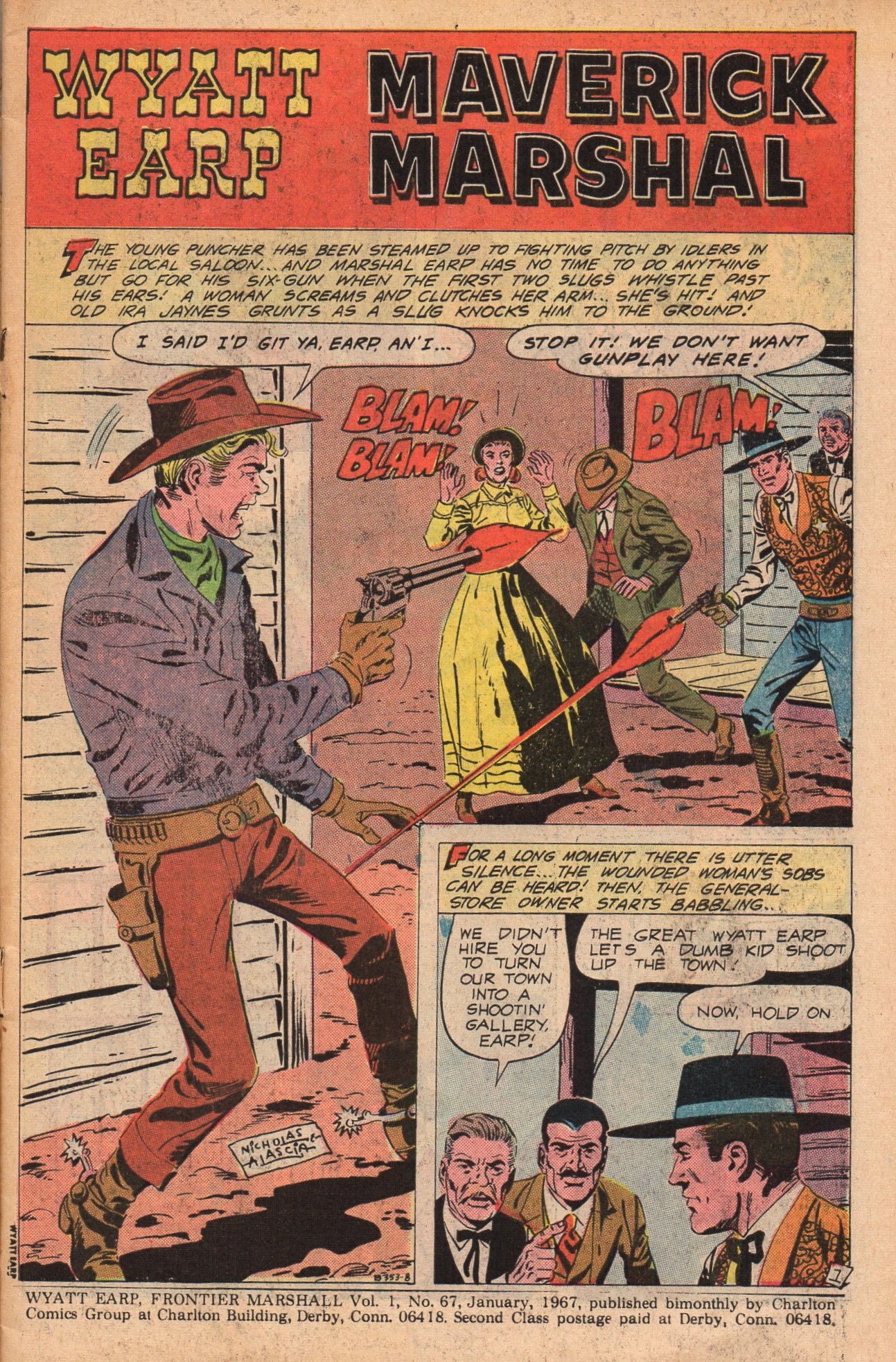 Read online Wyatt Earp Frontier Marshal comic -  Issue #67 - 3
