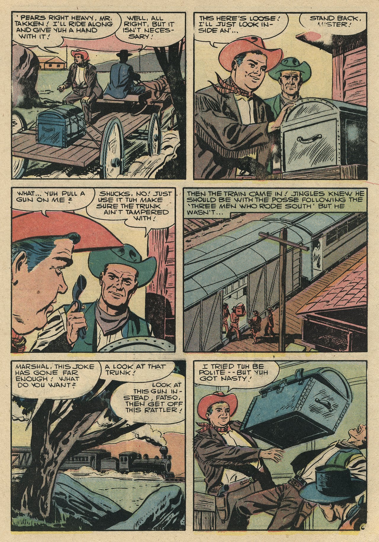 Read online Six-Gun Heroes comic -  Issue #42 - 8
