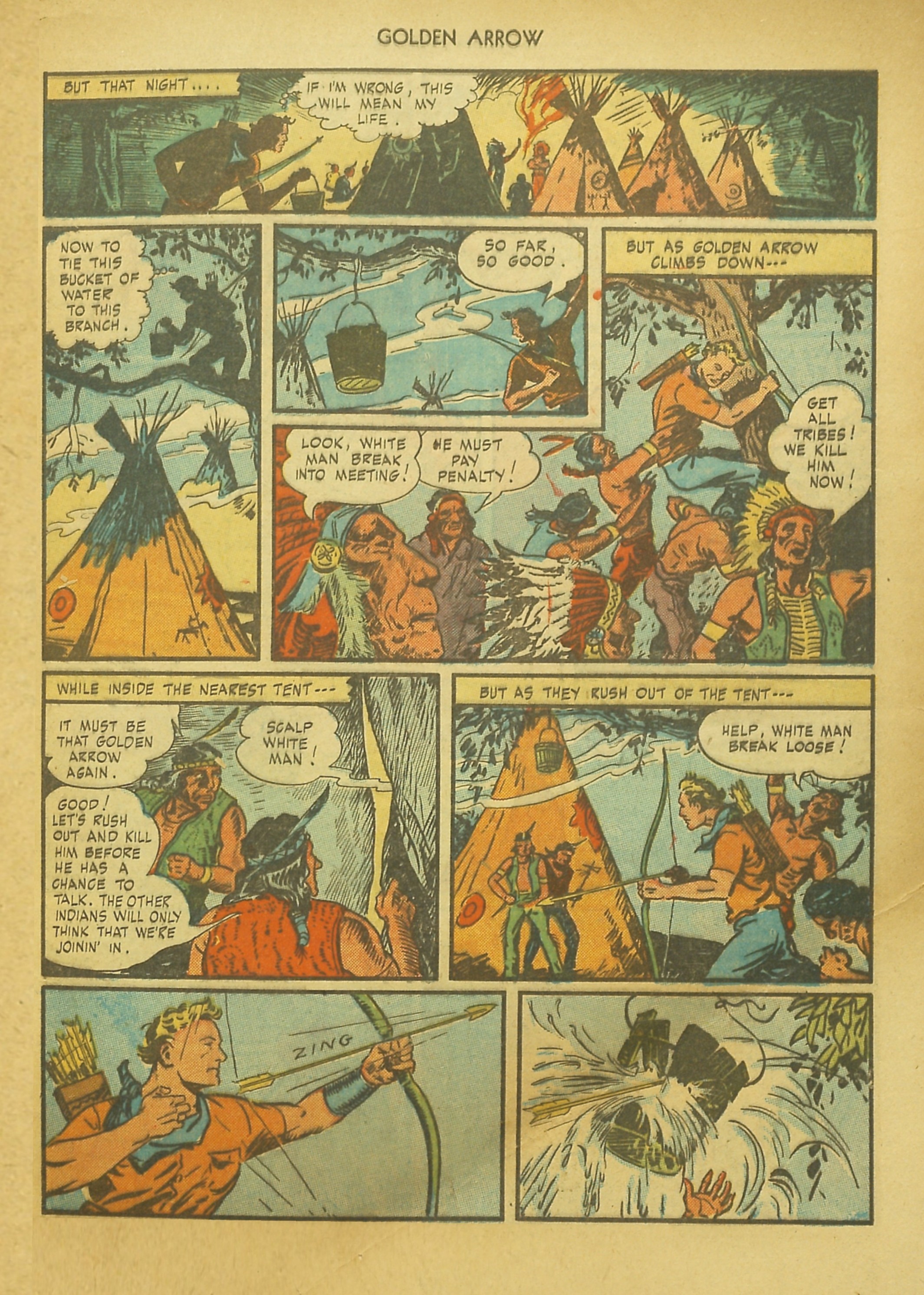 Read online Golden Arrow comic -  Issue #4 - 29
