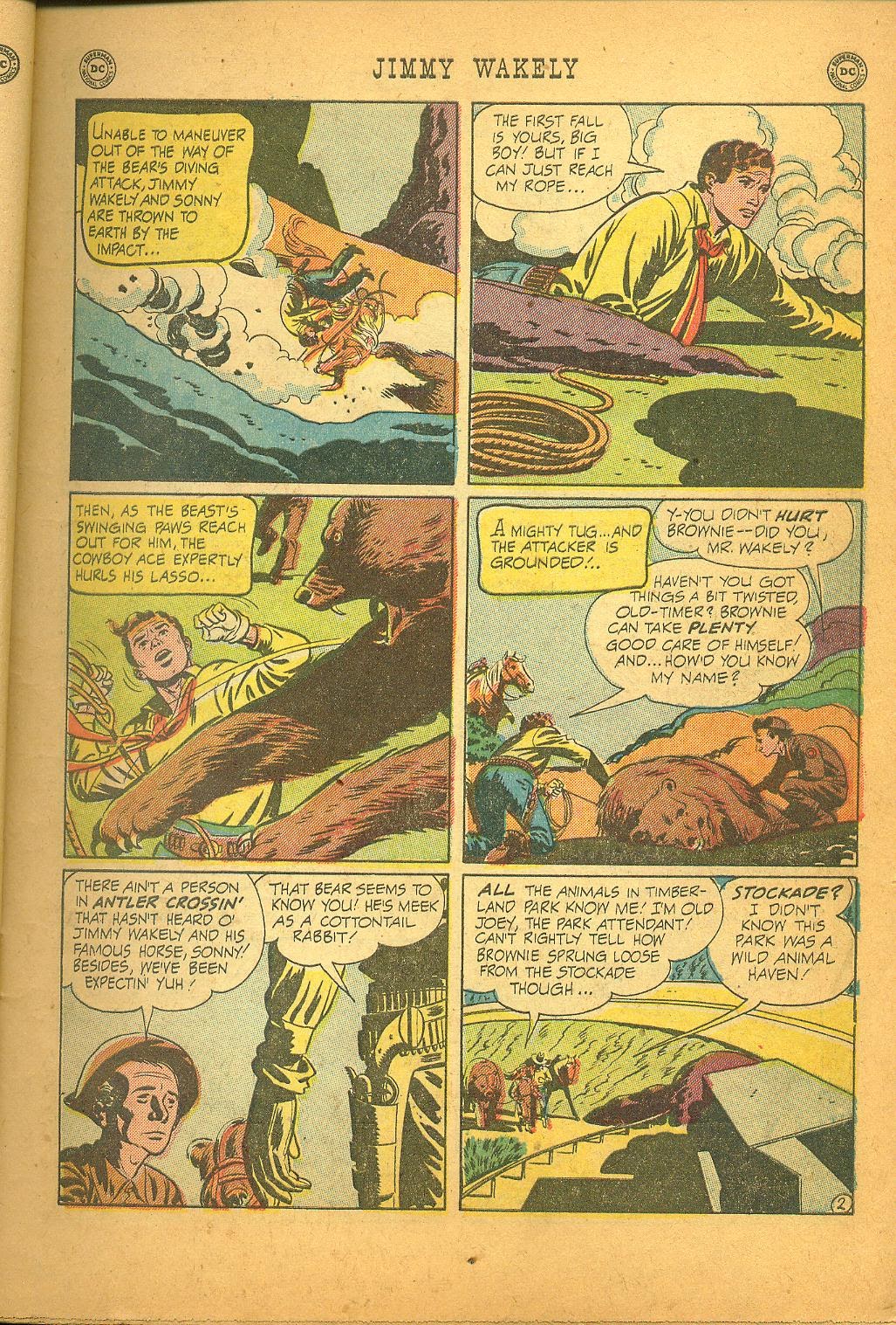 Read online Jimmy Wakely comic -  Issue #10 - 5