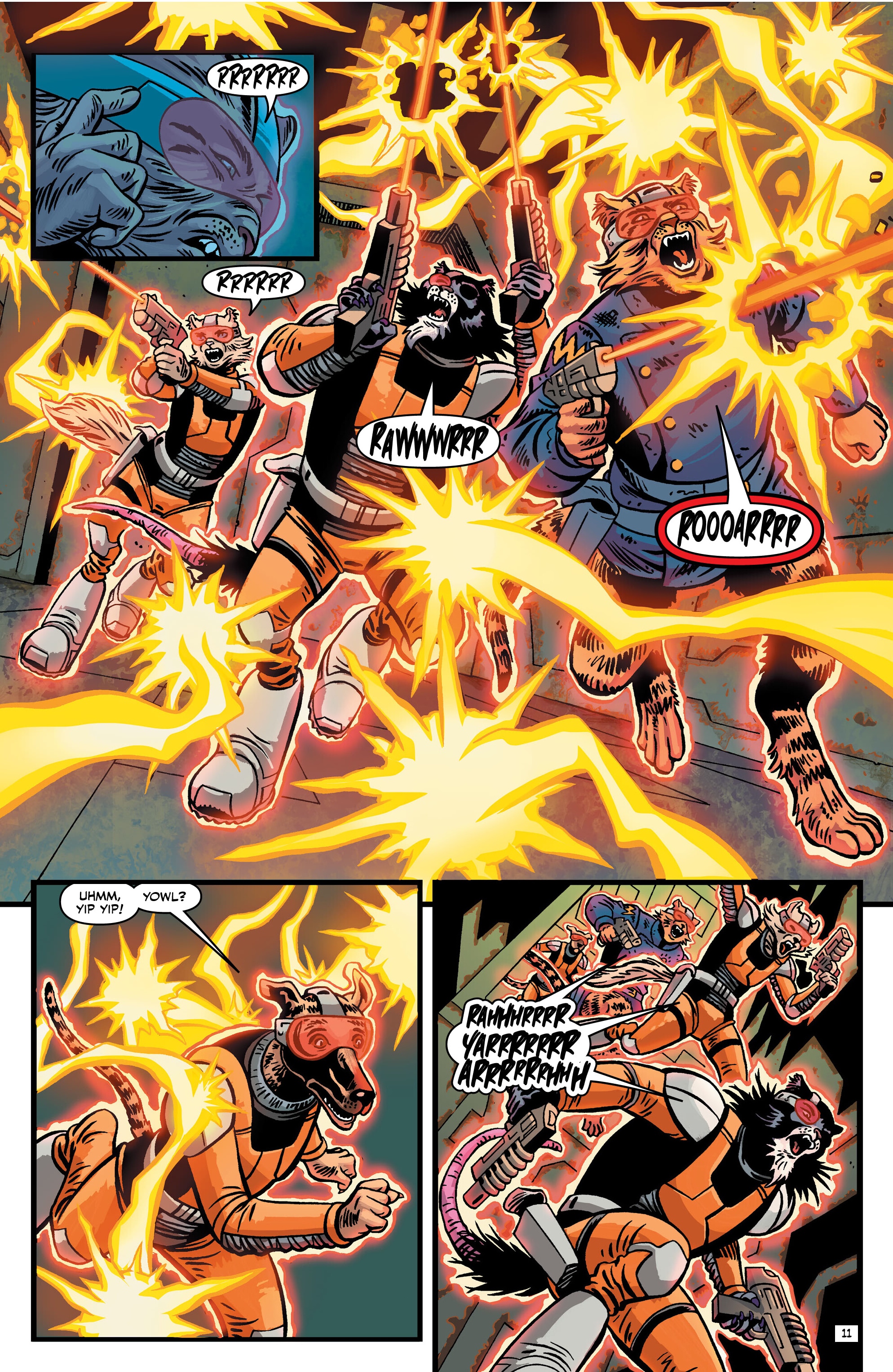 Read online Captain Ginger: The Last Feeder comic -  Issue #2 - 13