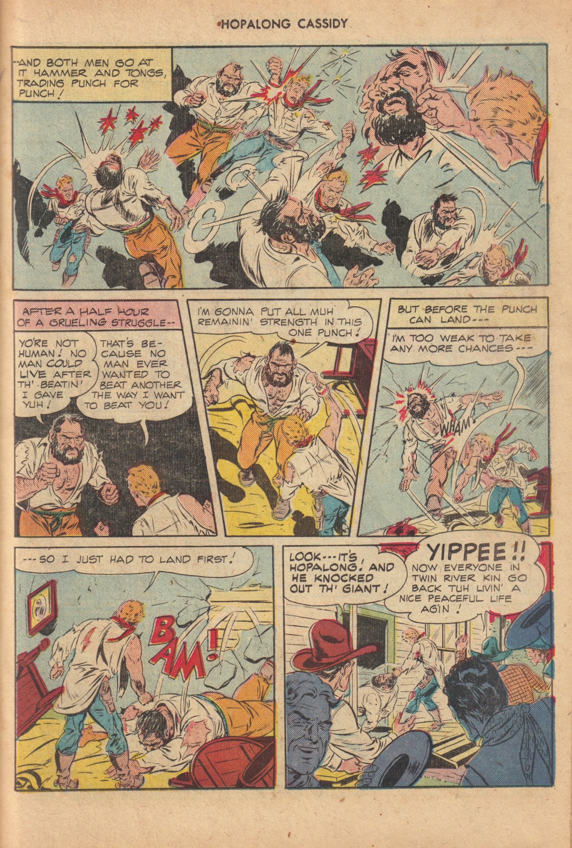 Read online Hopalong Cassidy comic -  Issue #24 - 27