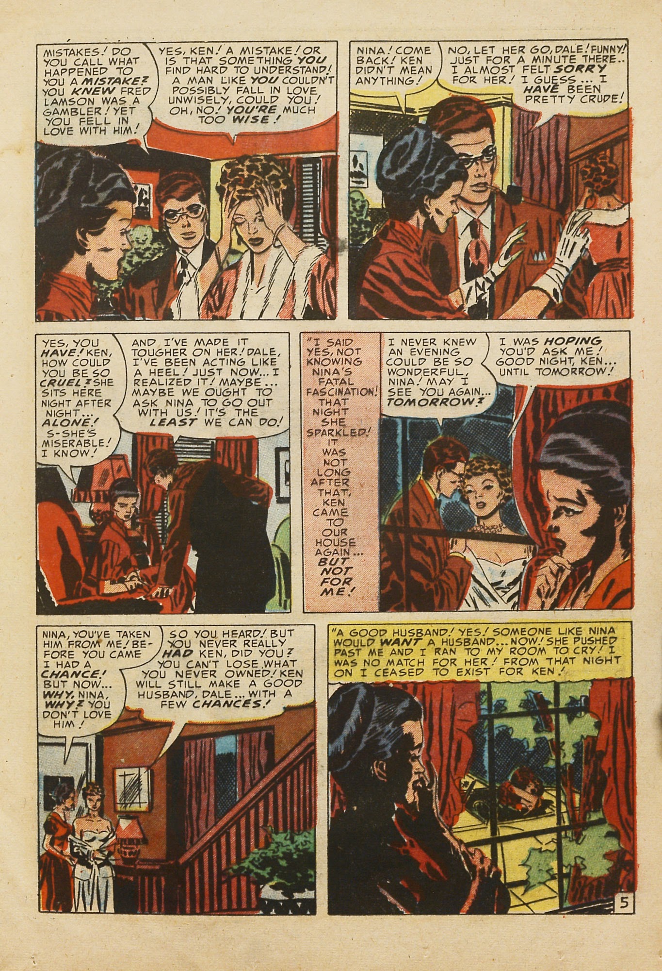 Read online Young Love (1949) comic -  Issue #42 - 17