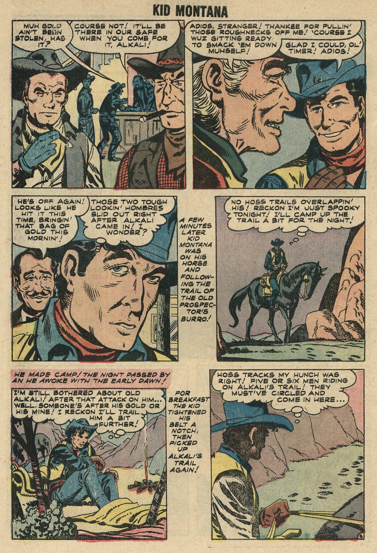 Read online Kid Montana comic -  Issue #15 - 10