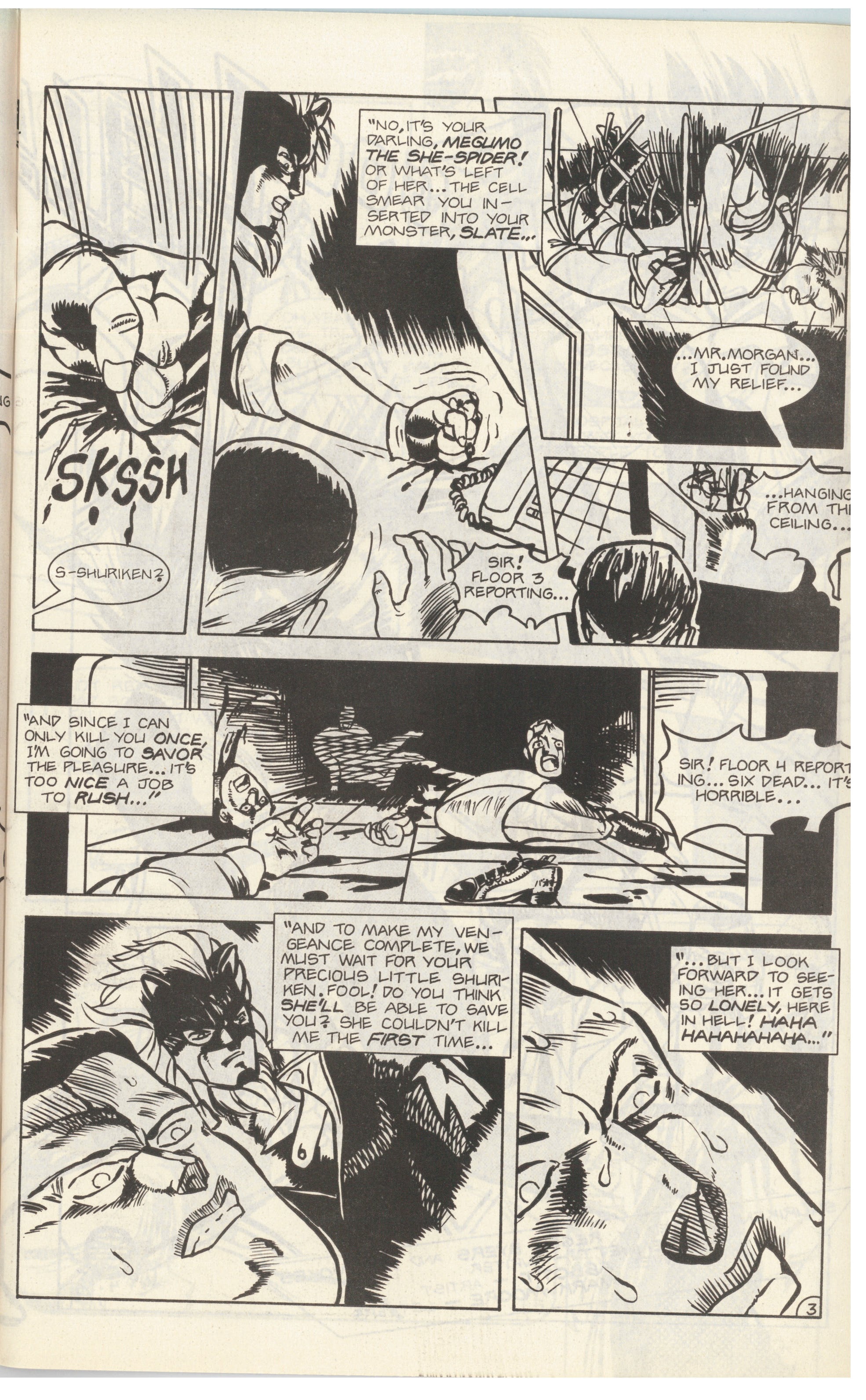 Read online Shuriken (1991) comic -  Issue #3 - 5