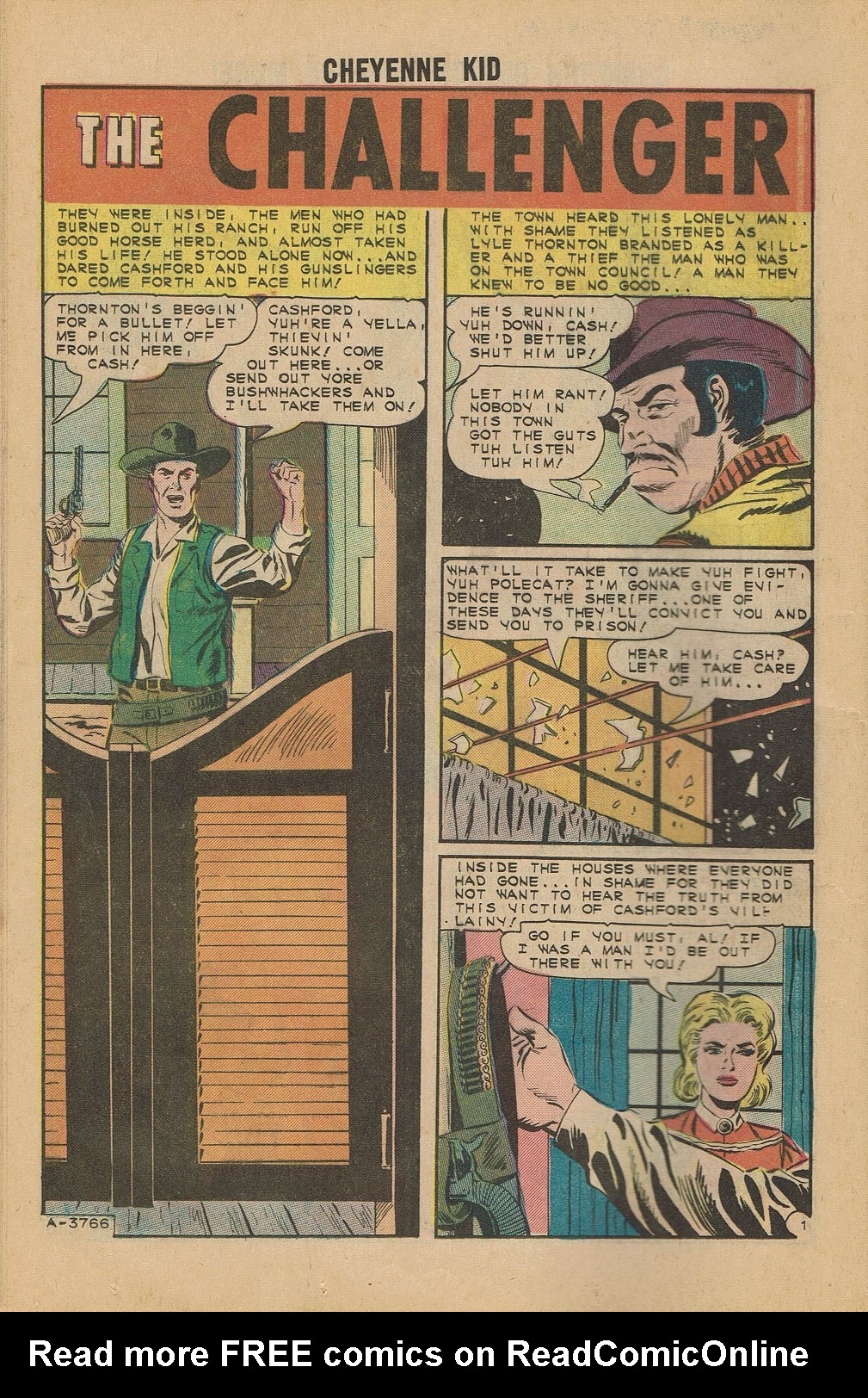 Read online Cheyenne Kid comic -  Issue #47 - 12