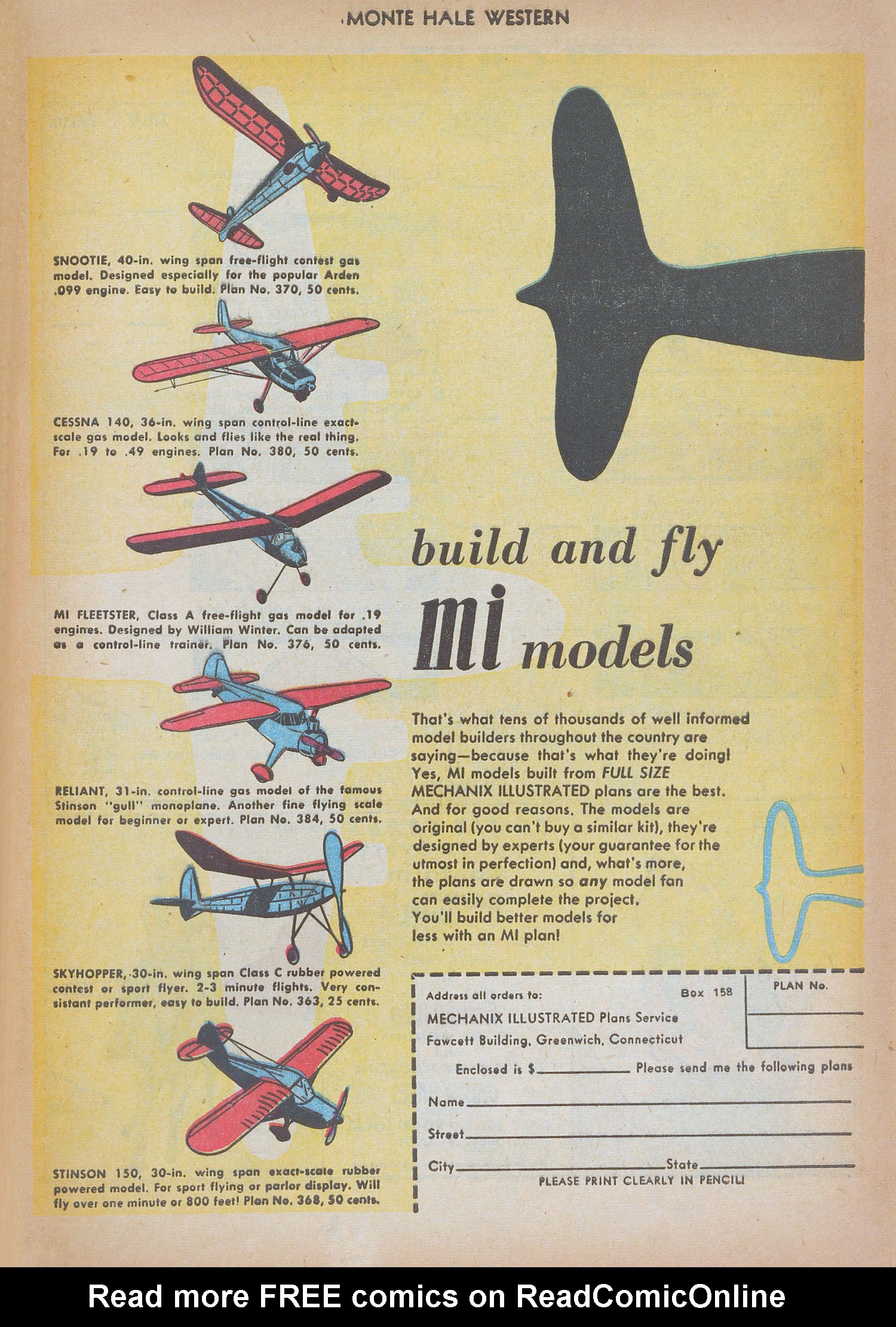 Read online Monte Hale Western comic -  Issue #32 - 33