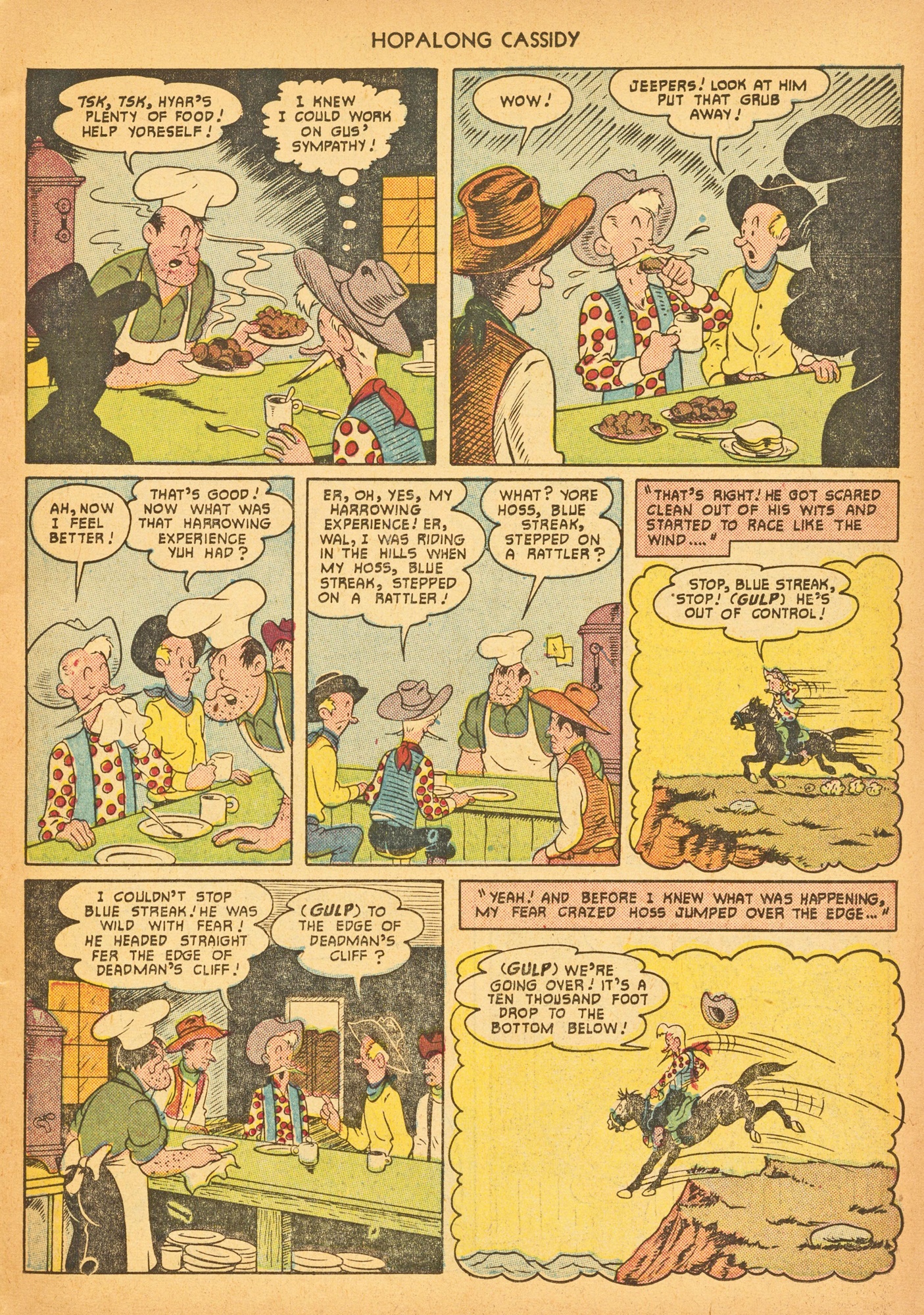 Read online Hopalong Cassidy comic -  Issue #54 - 15