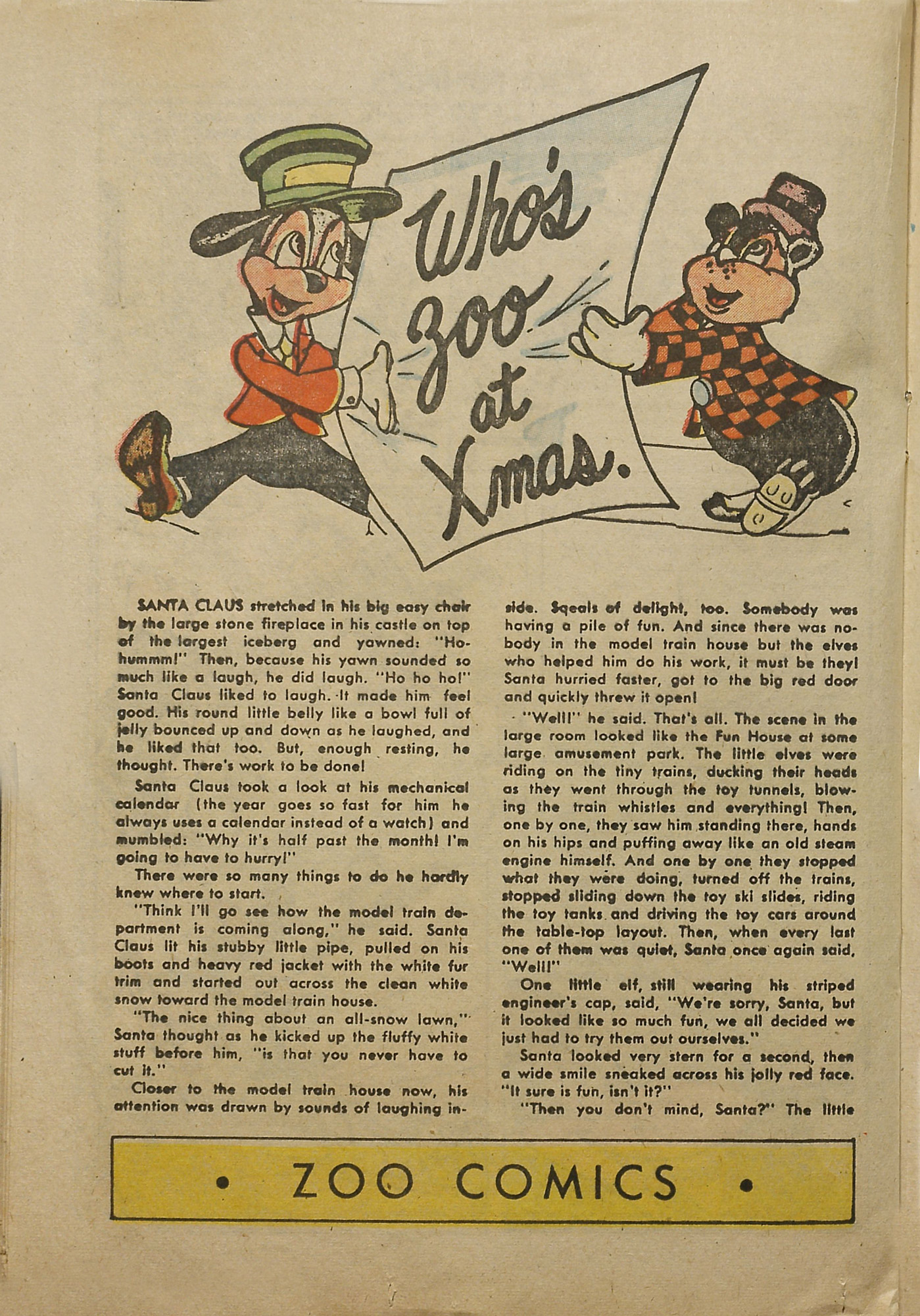 Read online Zoo Funnies comic -  Issue #4 - 19