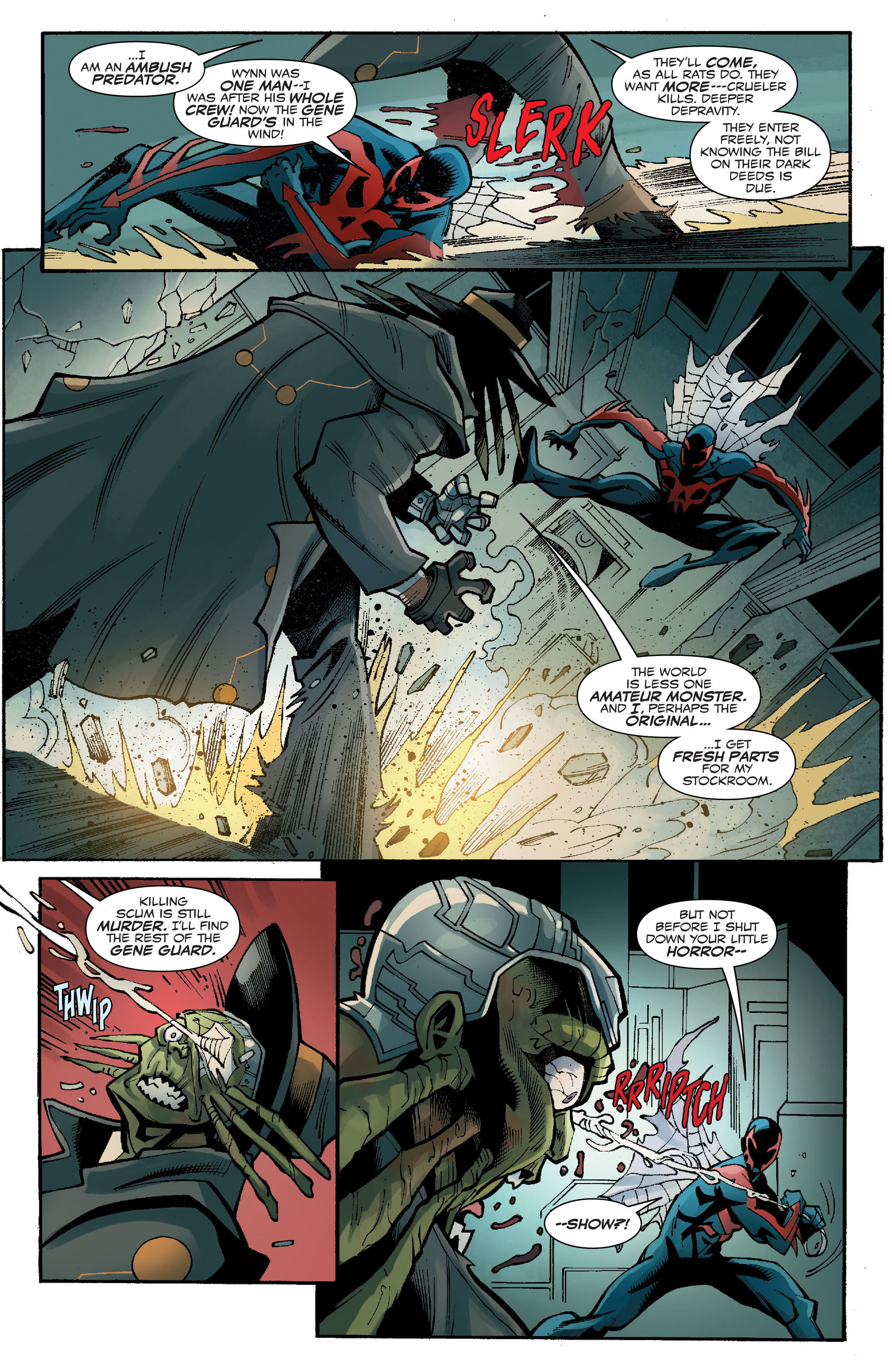 Read online Miguel O’Hara – Spider-Man 2099 comic -  Issue #4 - 12