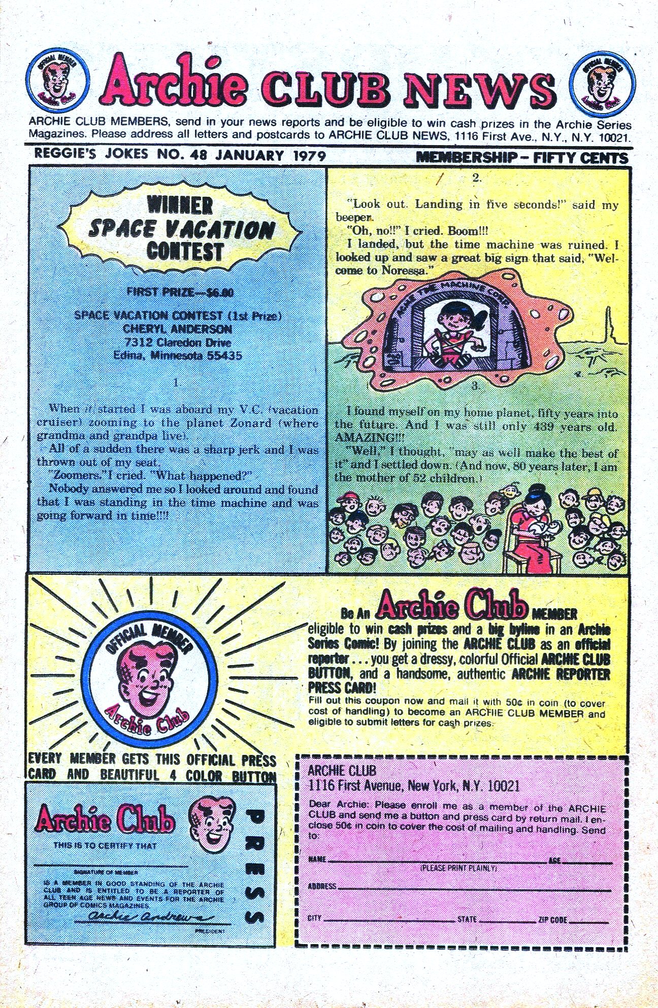 Read online Reggie's Wise Guy Jokes comic -  Issue #48 - 26