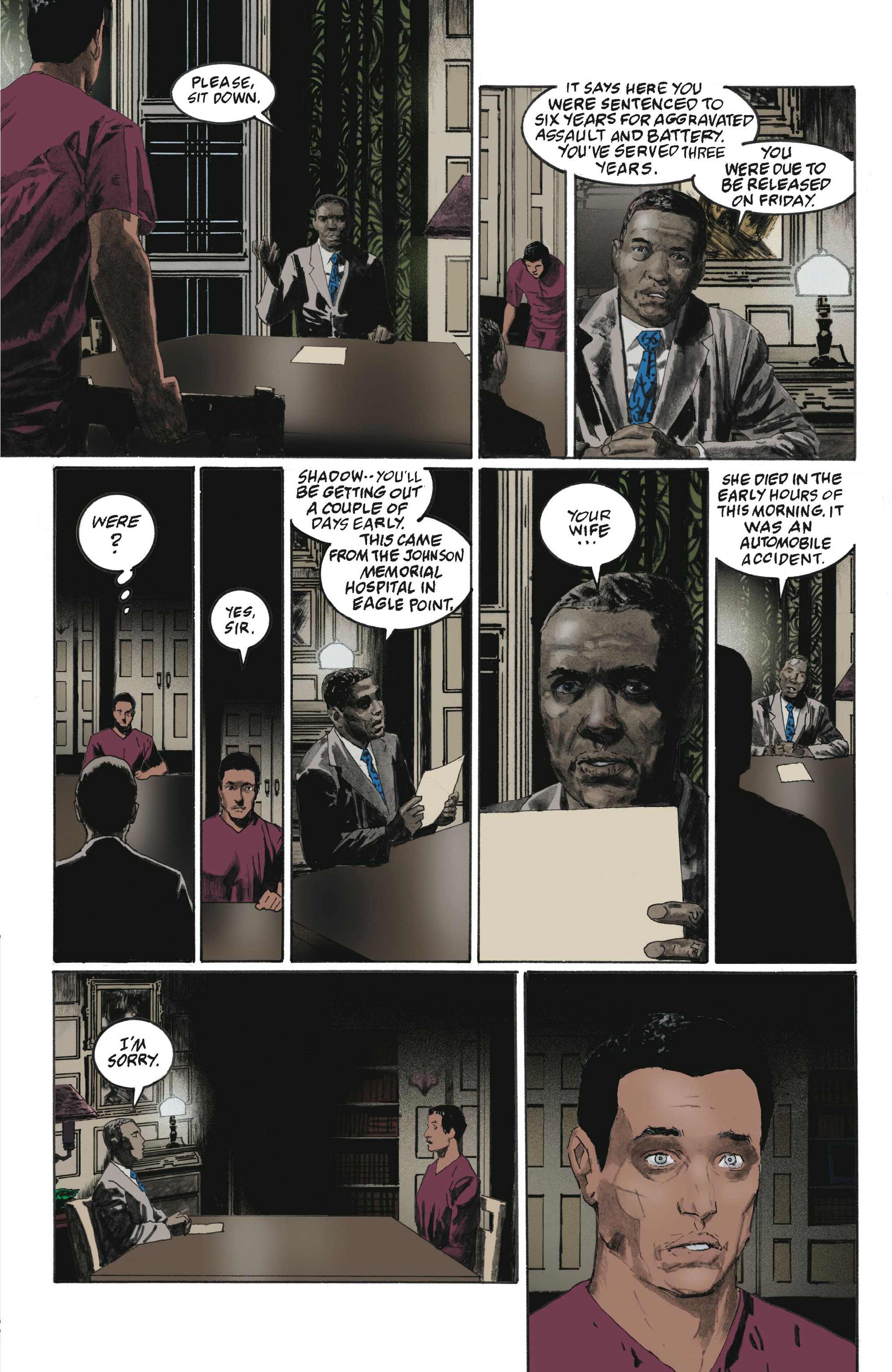 Read online The Complete American Gods comic -  Issue # TPB (Part 1) - 18