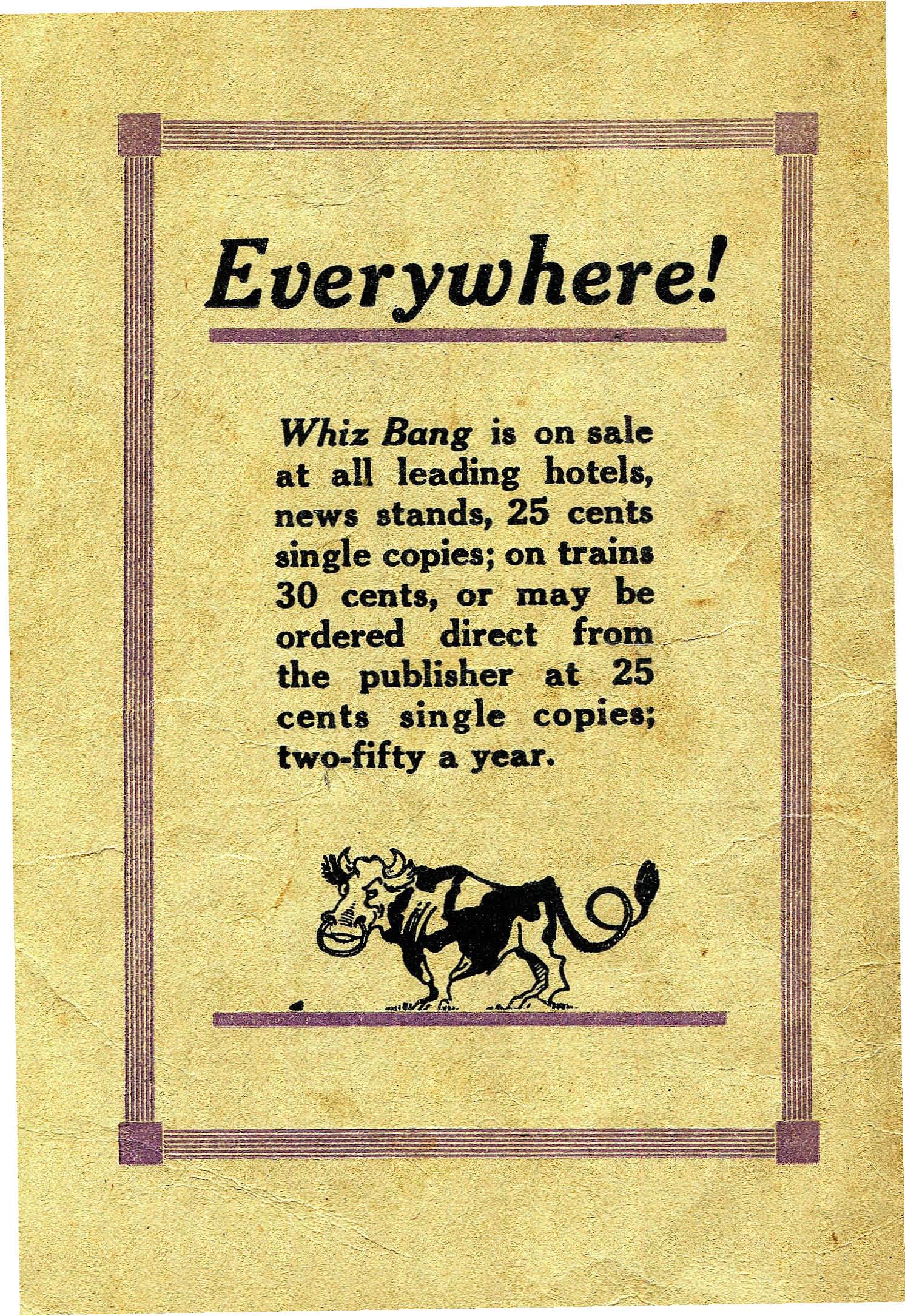 Read online Captain Billy's Whiz Bang comic -  Issue #21 - 68