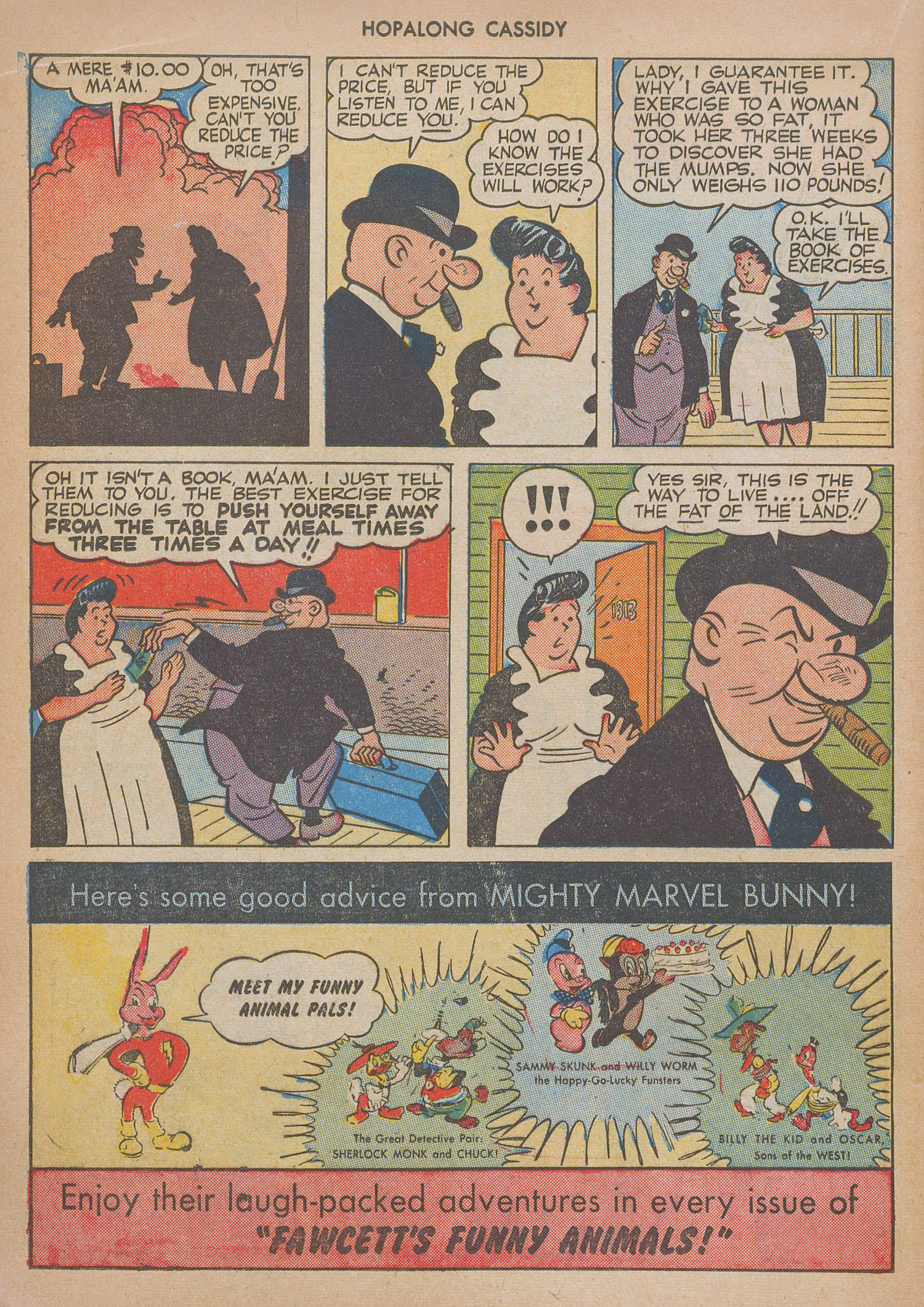 Read online Hopalong Cassidy comic -  Issue #2 - 52