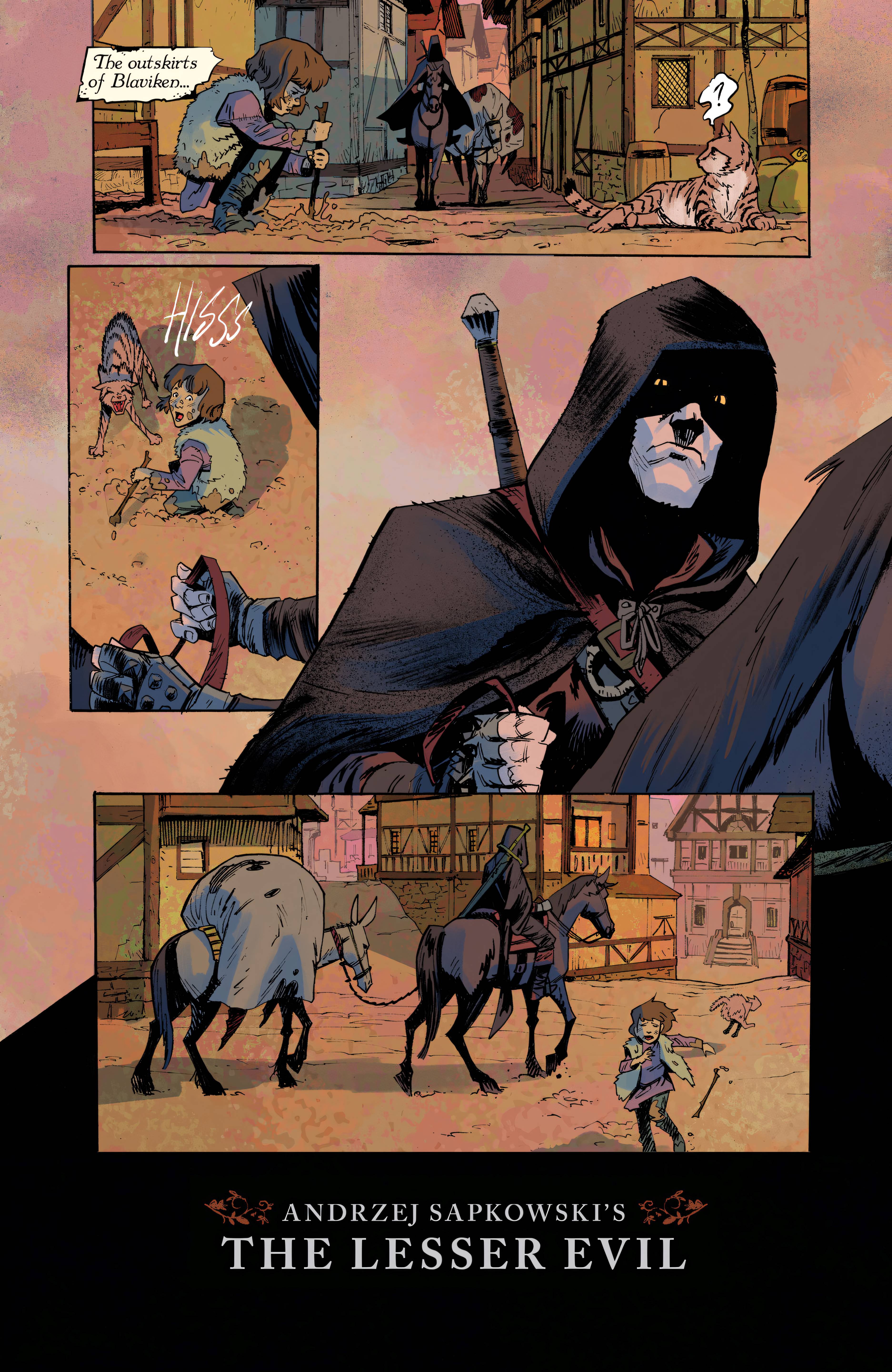 Read online The Witcher: The Lesser Evil comic -  Issue # Full - 4