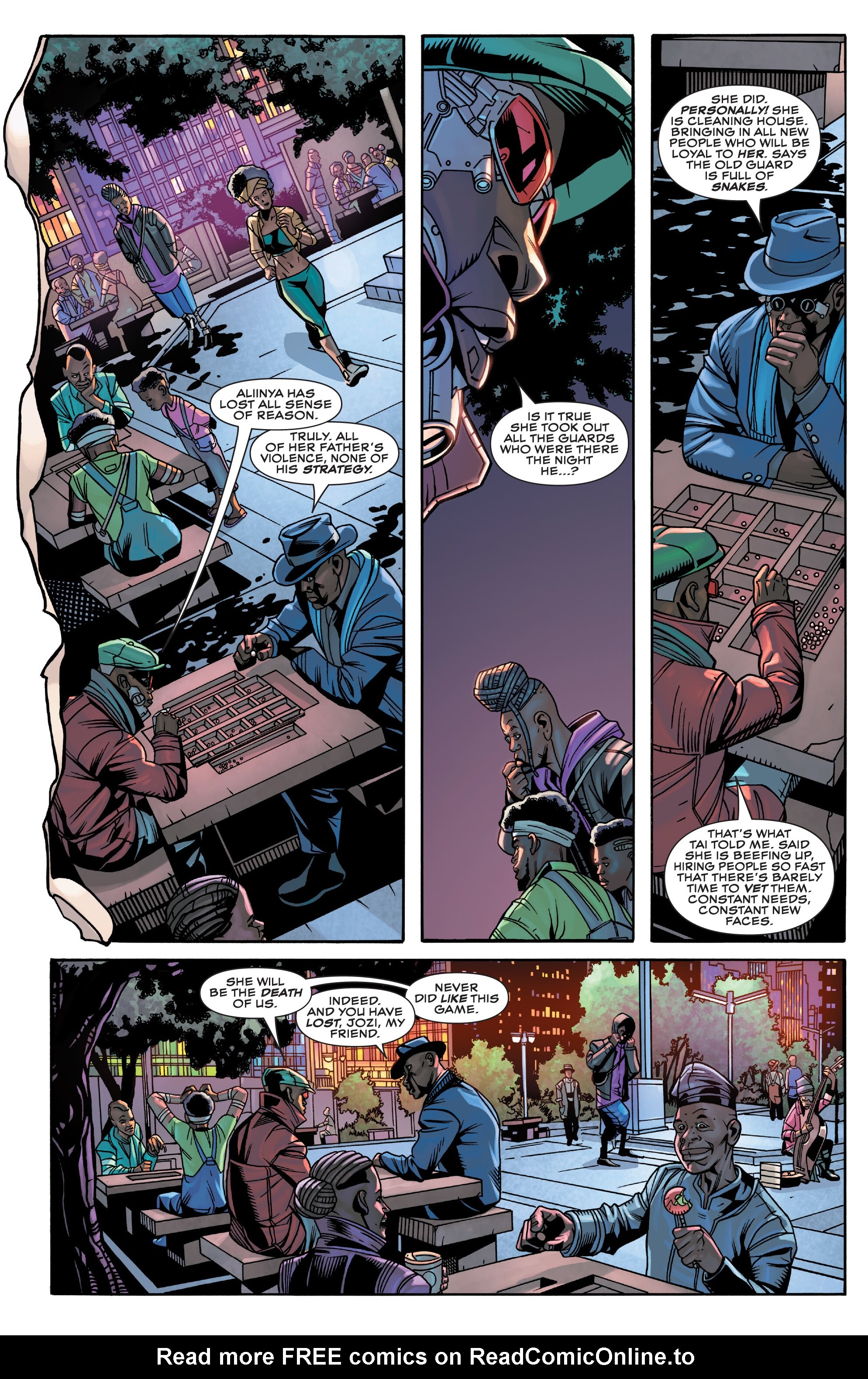 Read online Black Panther (2023) comic -  Issue #7 - 14