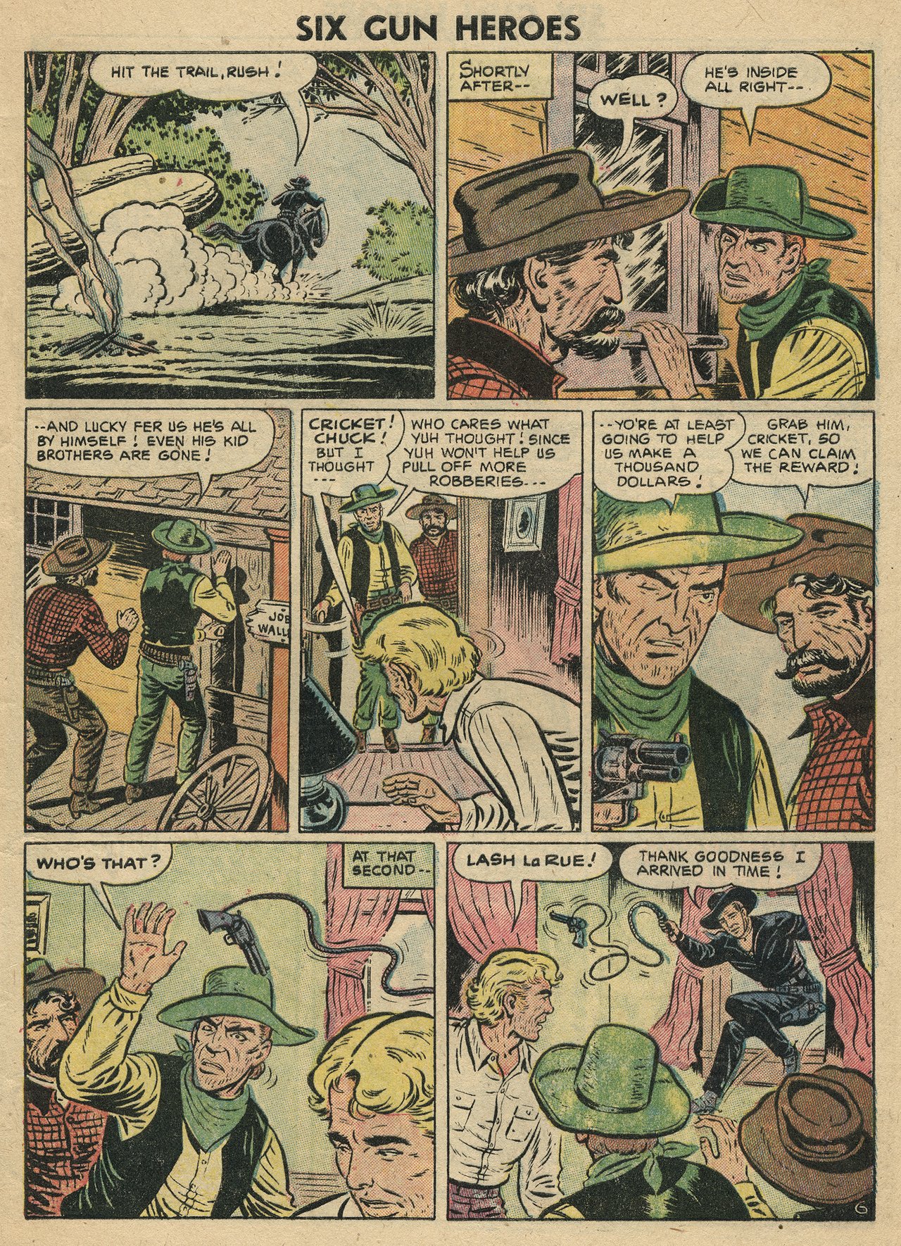 Read online Six-Gun Heroes comic -  Issue #37 - 9