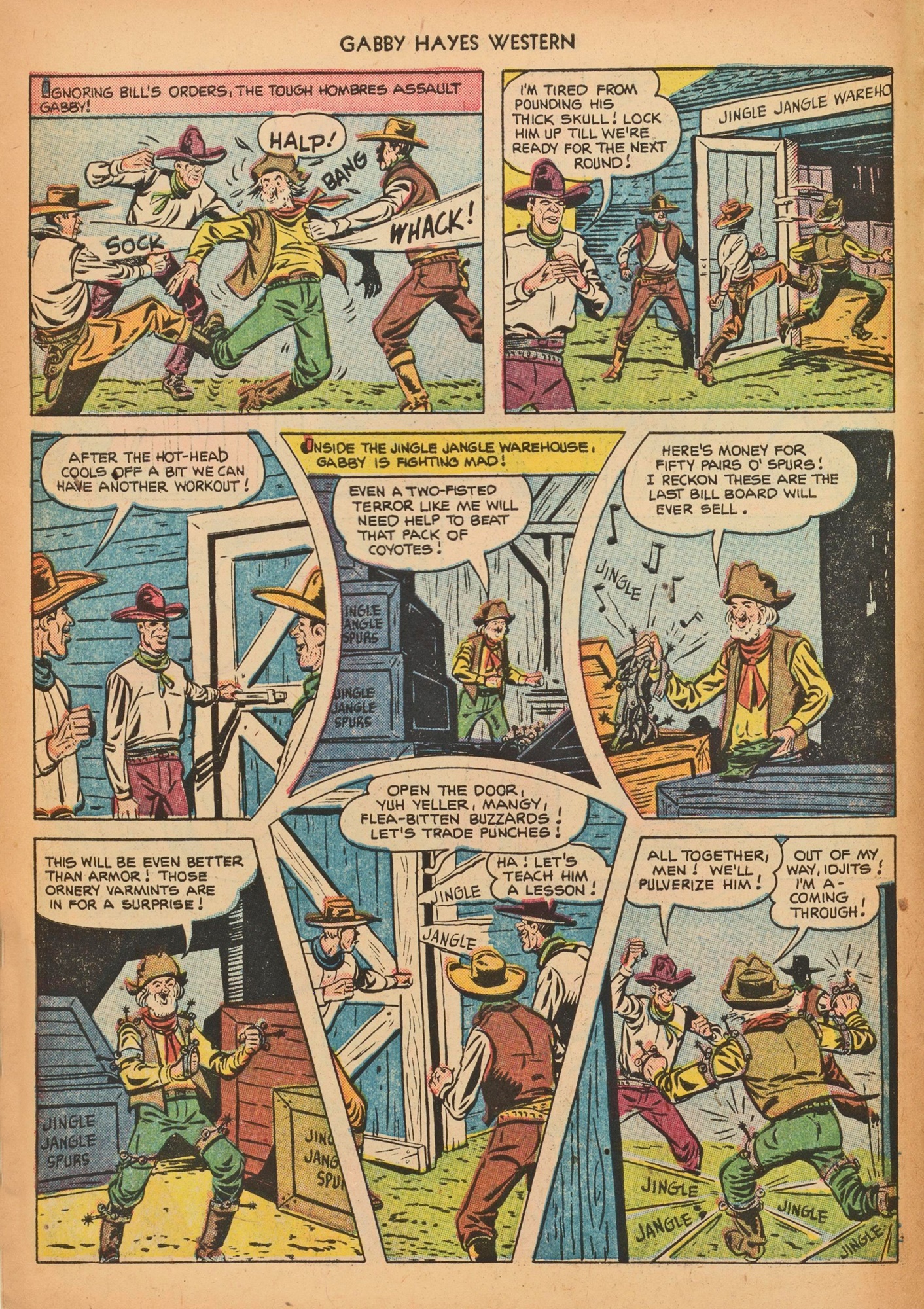 Read online Gabby Hayes Western comic -  Issue #43 - 6