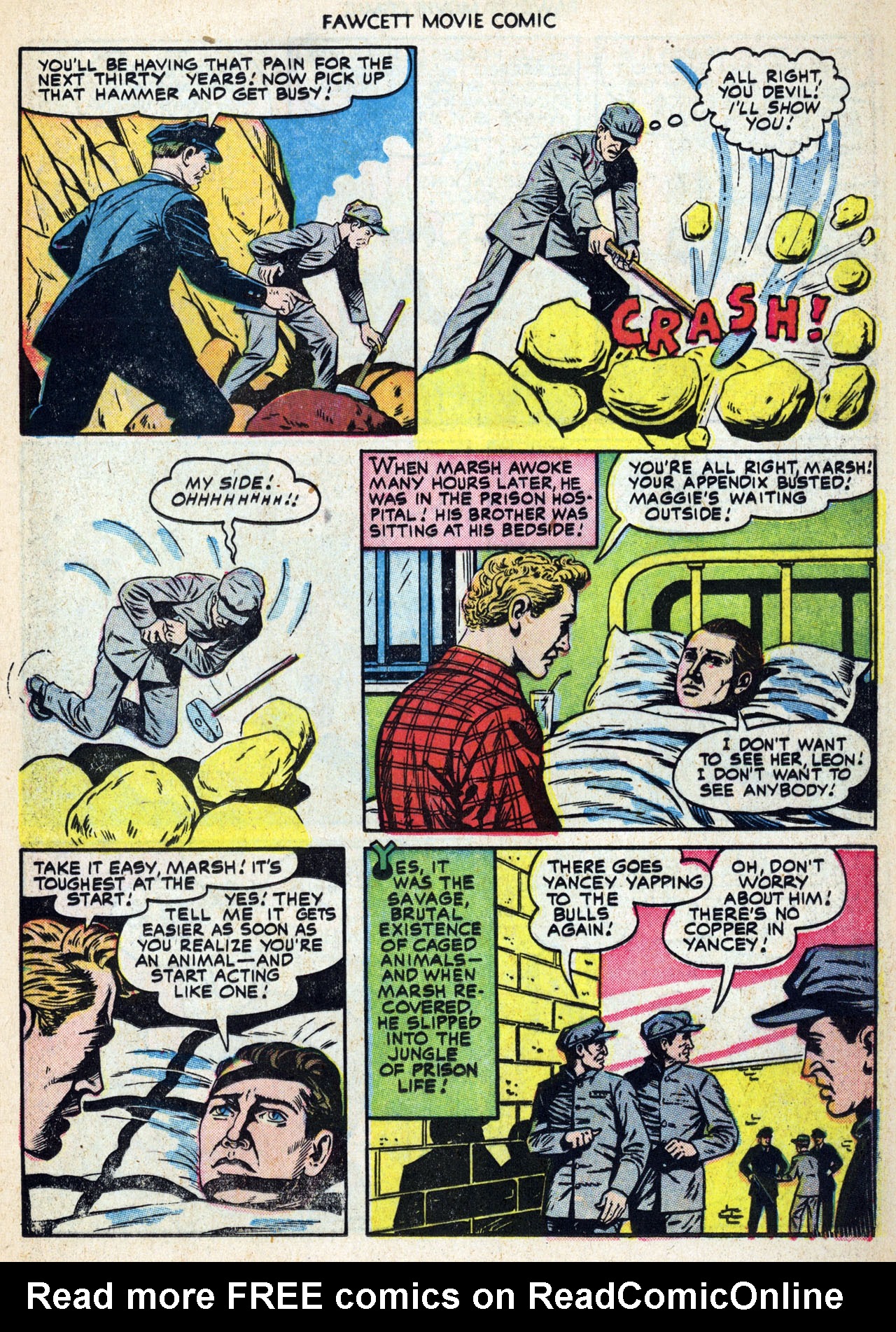 Read online Fawcett Movie Comic comic -  Issue #19 - 17