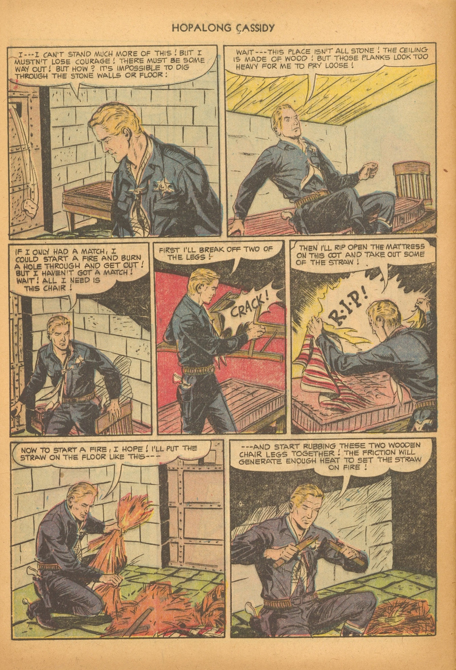 Read online Hopalong Cassidy comic -  Issue #81 - 28