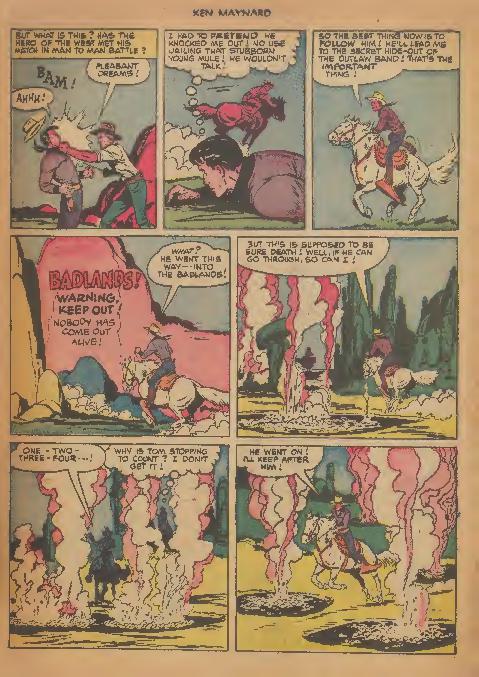 Read online Ken Maynard Western comic -  Issue #5 - 10