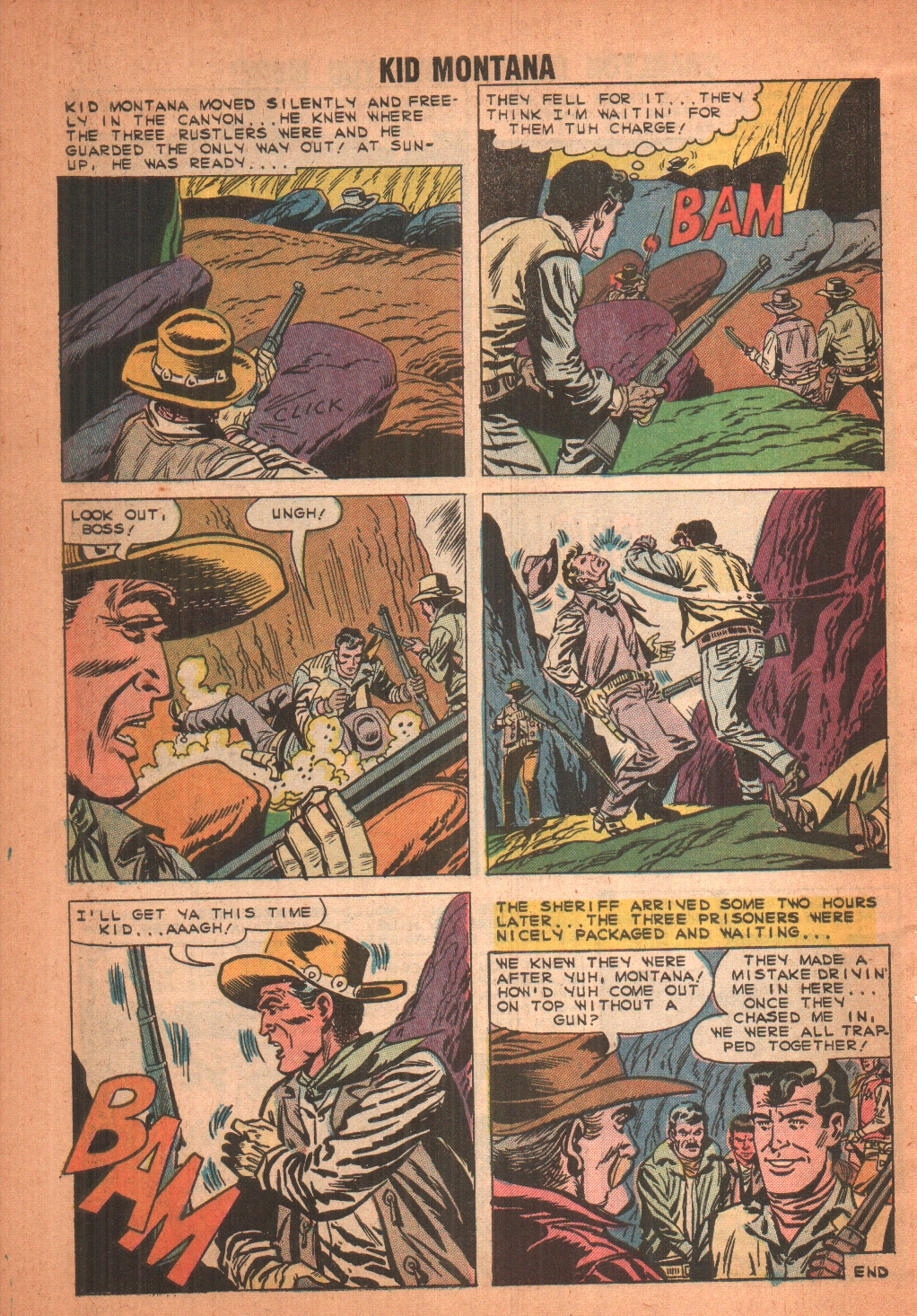 Read online Kid Montana comic -  Issue #21 - 10