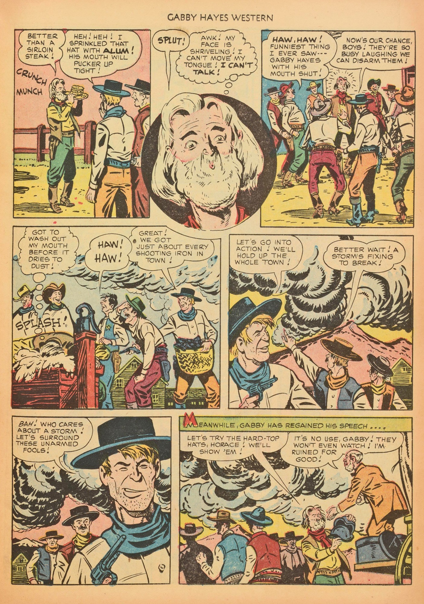 Read online Gabby Hayes Western comic -  Issue #25 - 23