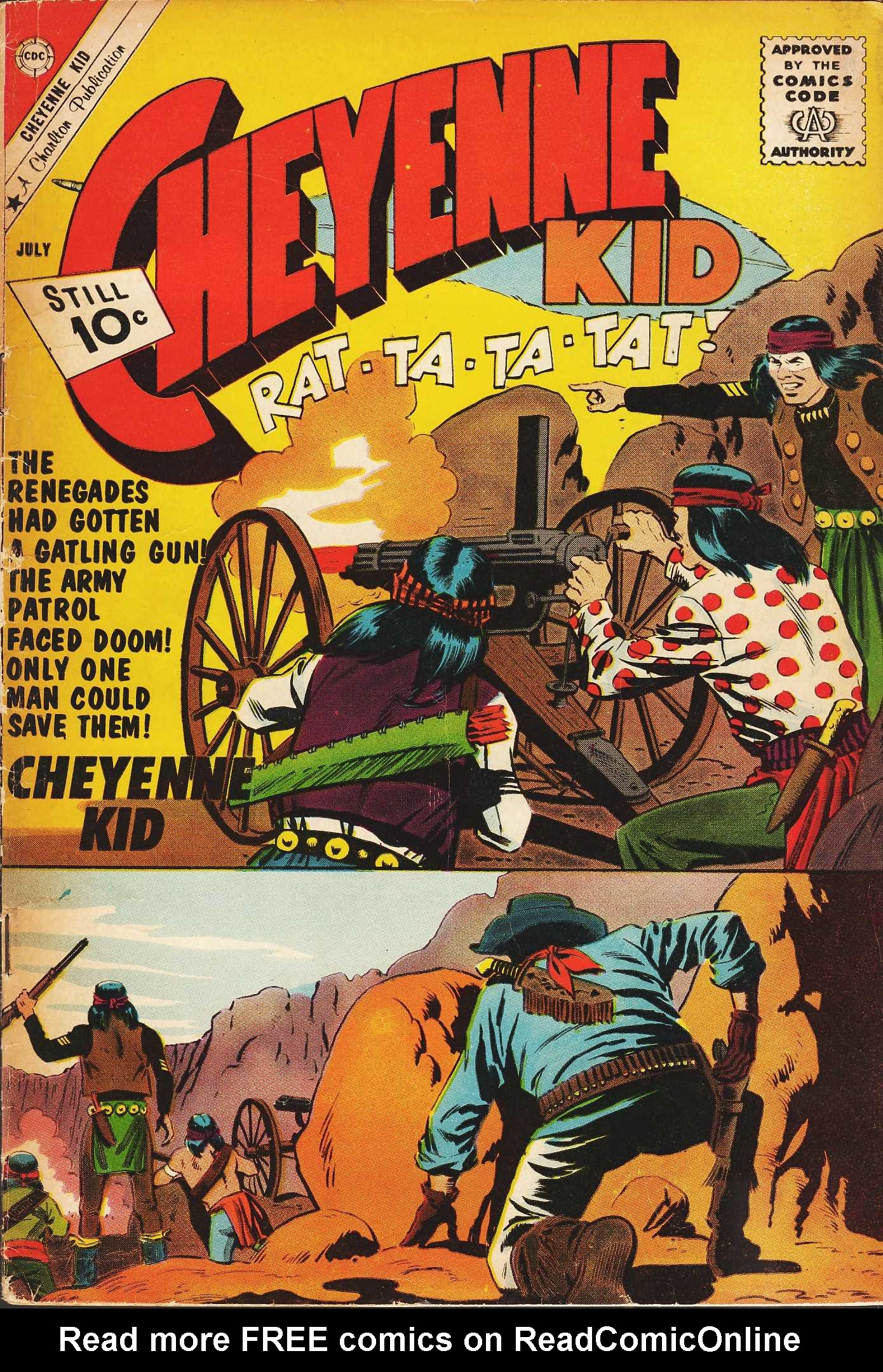 Read online Cheyenne Kid comic -  Issue #29 - 1