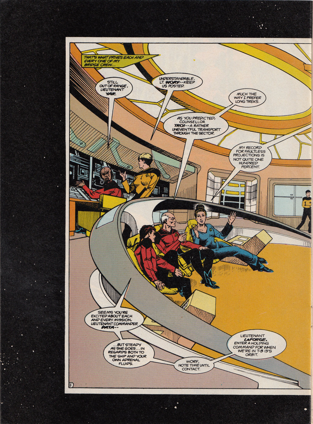 Read online Star Trek The Next Generation (1990) comic -  Issue #1 - 8