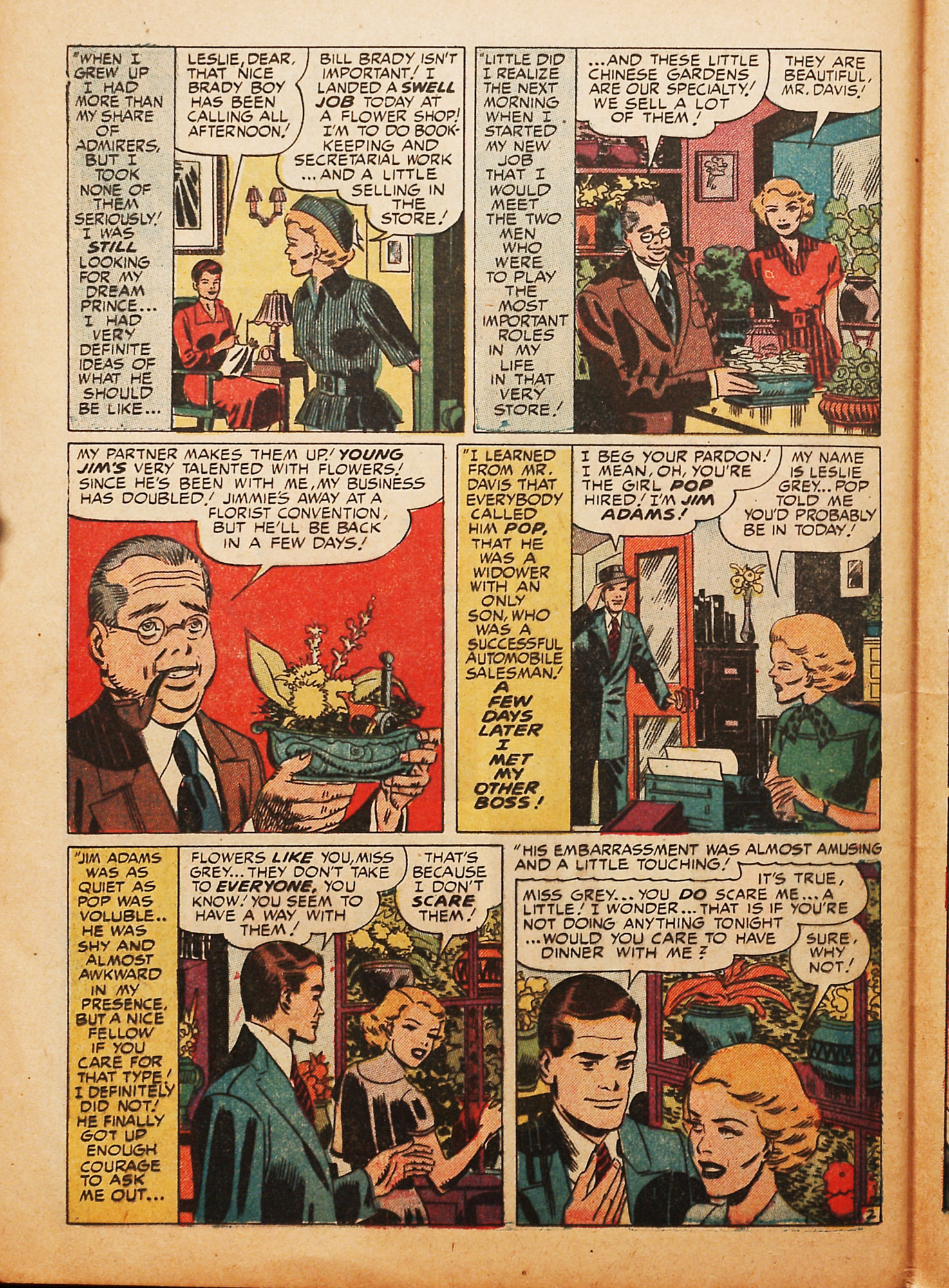 Read online Young Love (1949) comic -  Issue #21 - 42