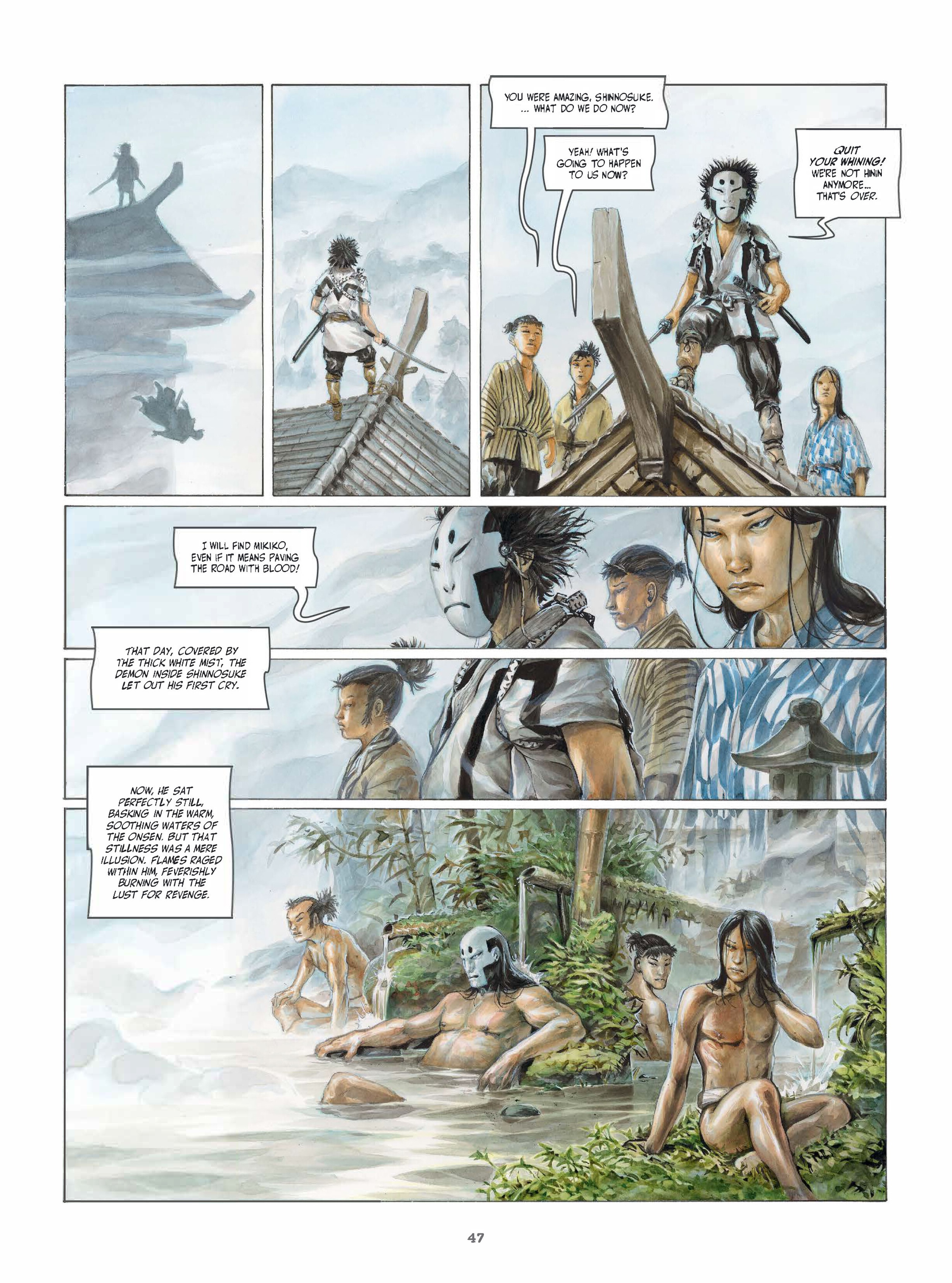 Read online Legends of the Pierced Veil: The Mask of Fudo comic -  Issue # TPB (Part 1) - 47