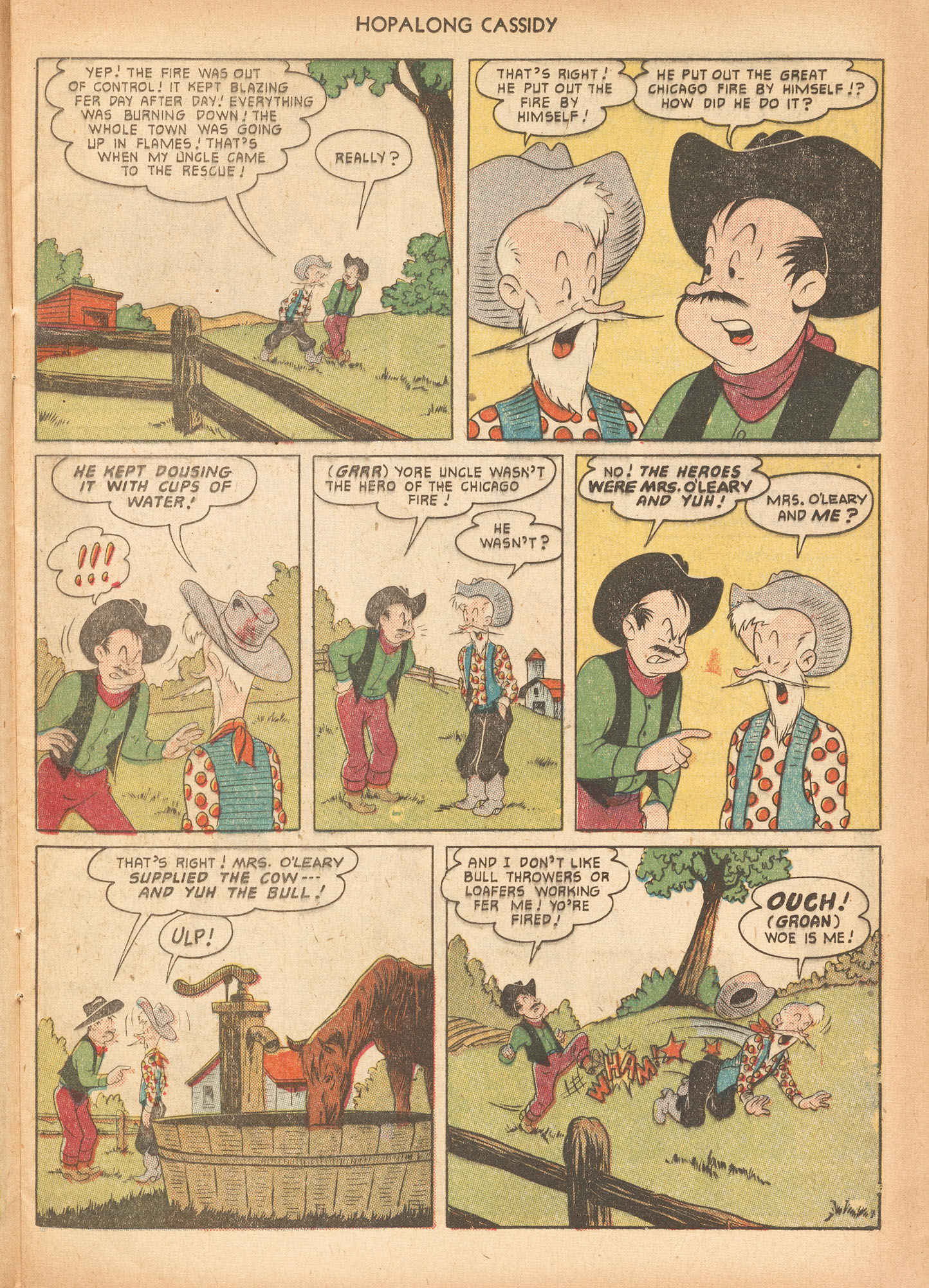 Read online Hopalong Cassidy comic -  Issue #56 - 17