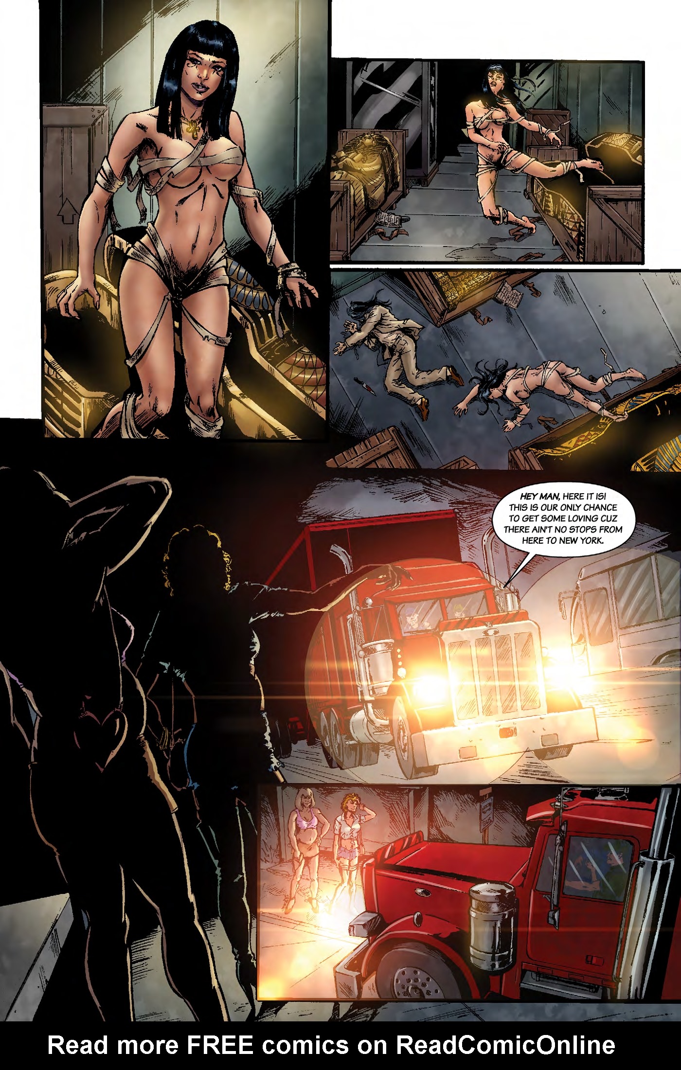 Read online King Tut: Truck Driving Pharaoh comic -  Issue #1 - 7