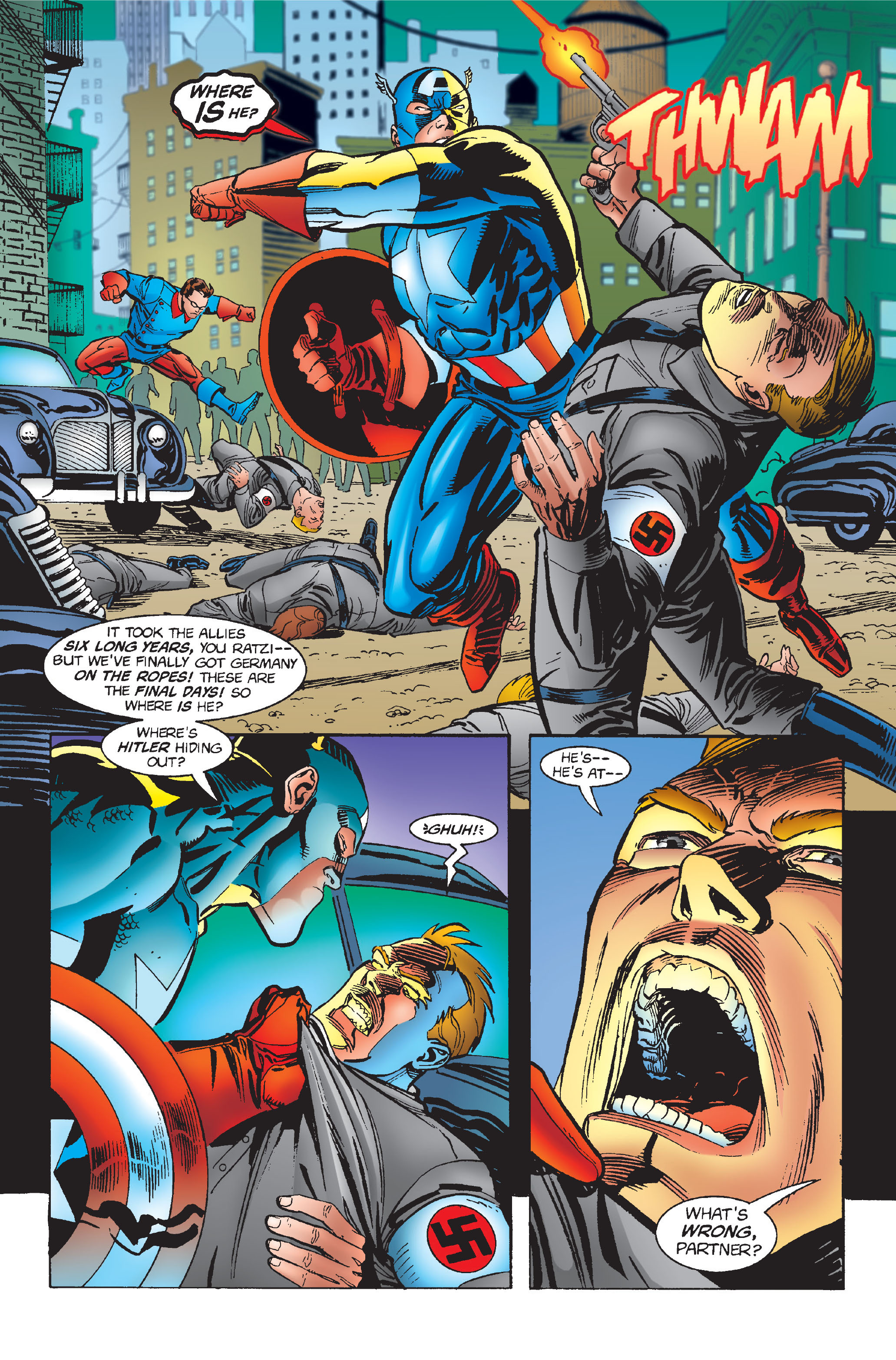 Read online Captain America Epic Collection comic -  Issue # TPB Man Without A Country (Part 1) - 96