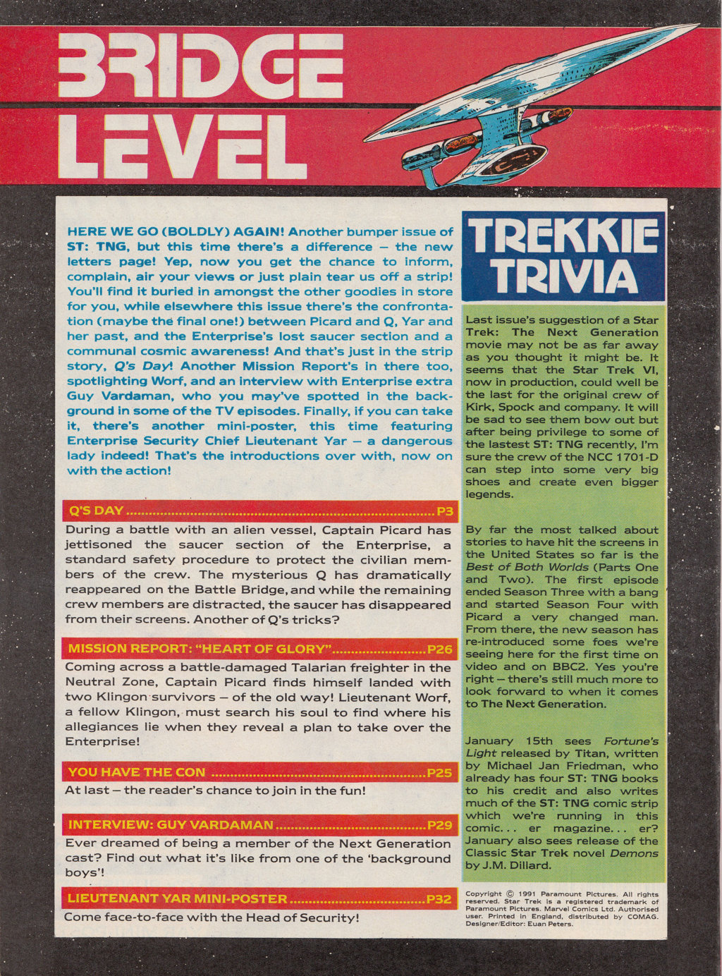 Read online Star Trek The Next Generation (1990) comic -  Issue #5 - 2