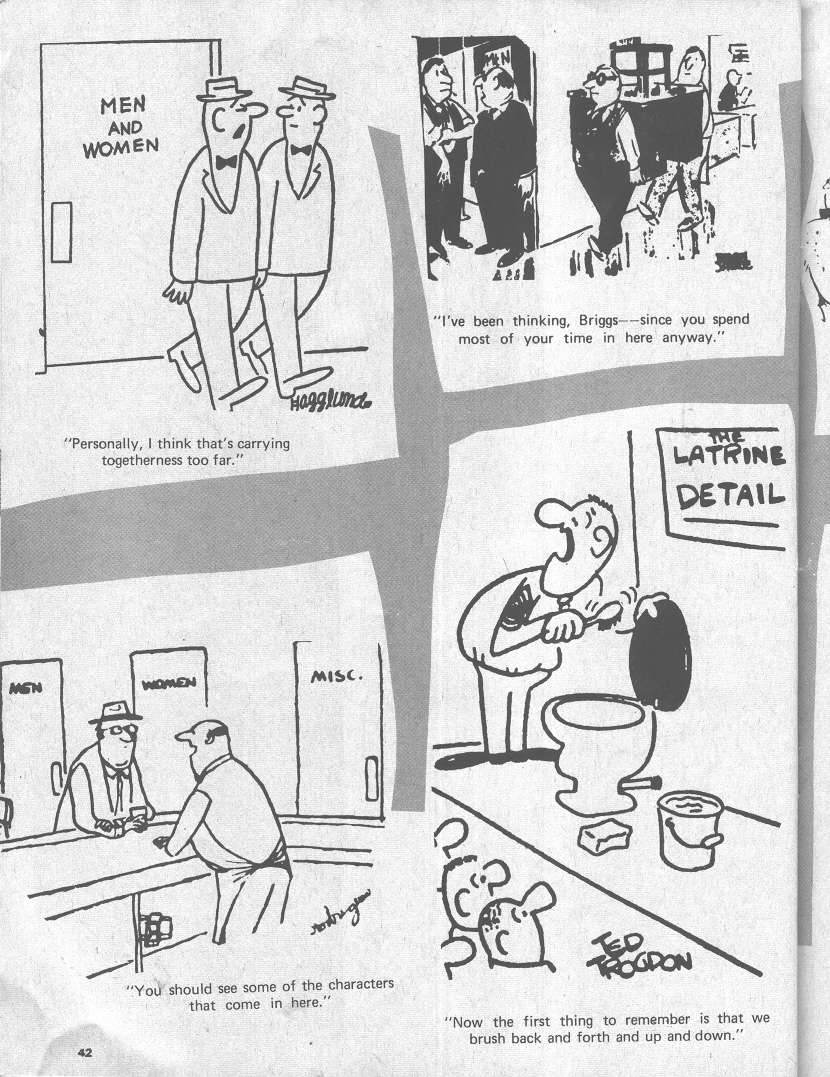 Read online Cartoons and Gags comic -  Issue #81 - 42