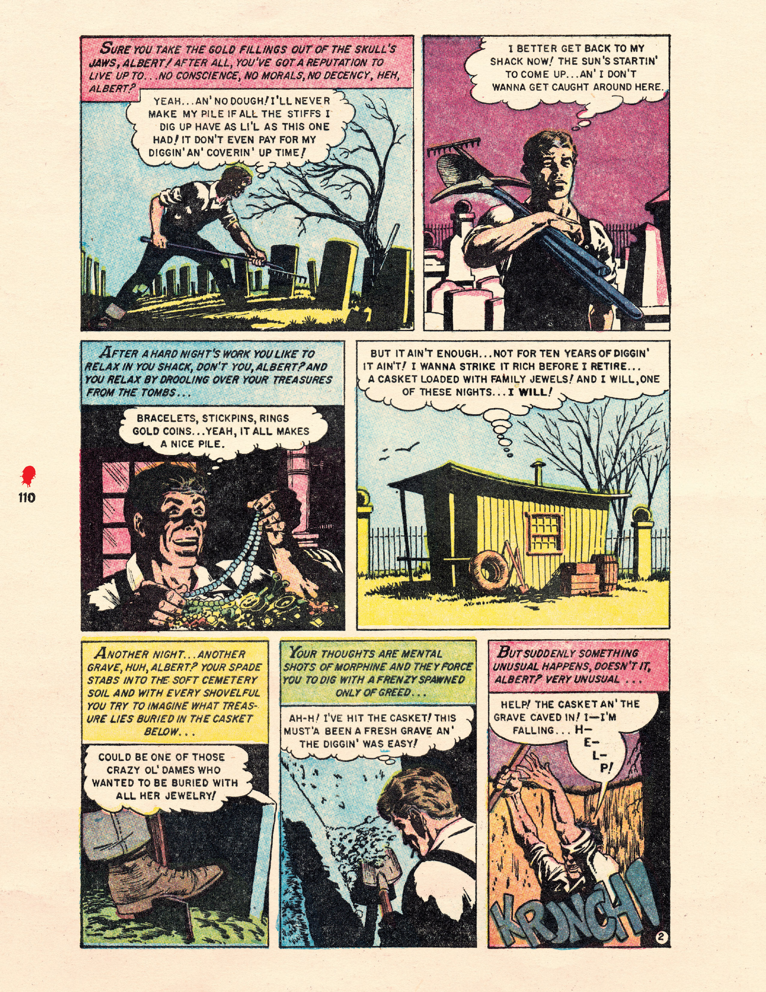 Read online Chilling Archives of Horror Comics comic -  Issue # TPB 23 - 110