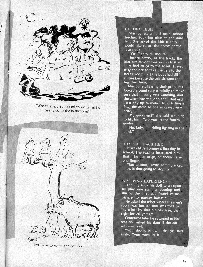 Read online Cartoons and Gags comic -  Issue #81 - 39