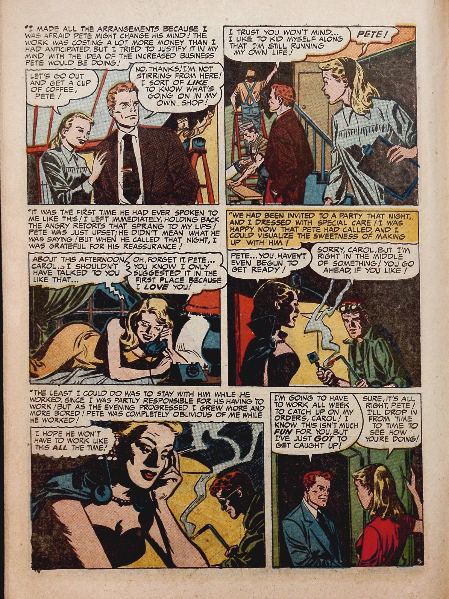 Read online Young Love (1949) comic -  Issue #10 - 18