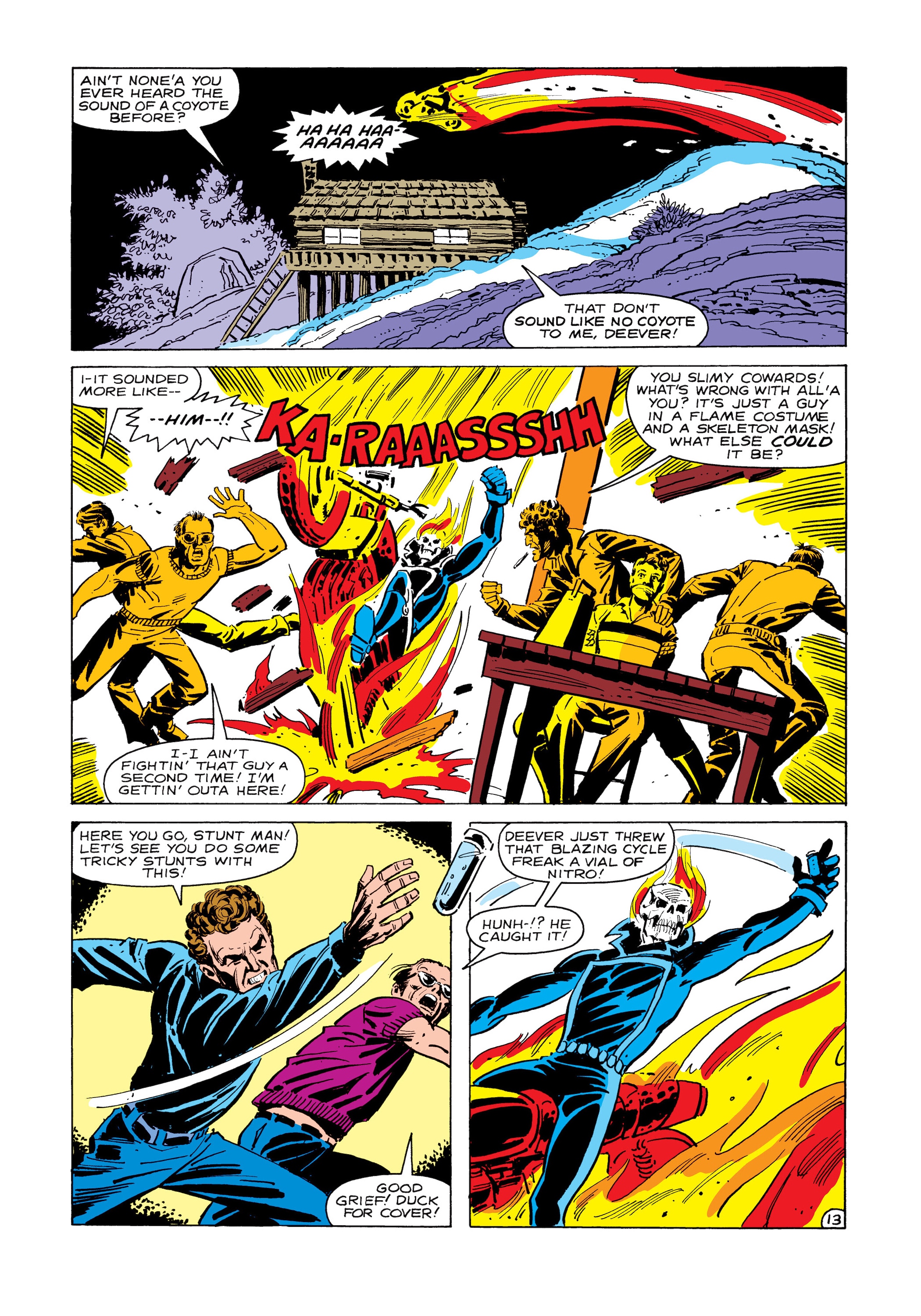 Read online Marvel Masterworks: Ghost Rider comic -  Issue # TPB 5 (Part 1) - 22