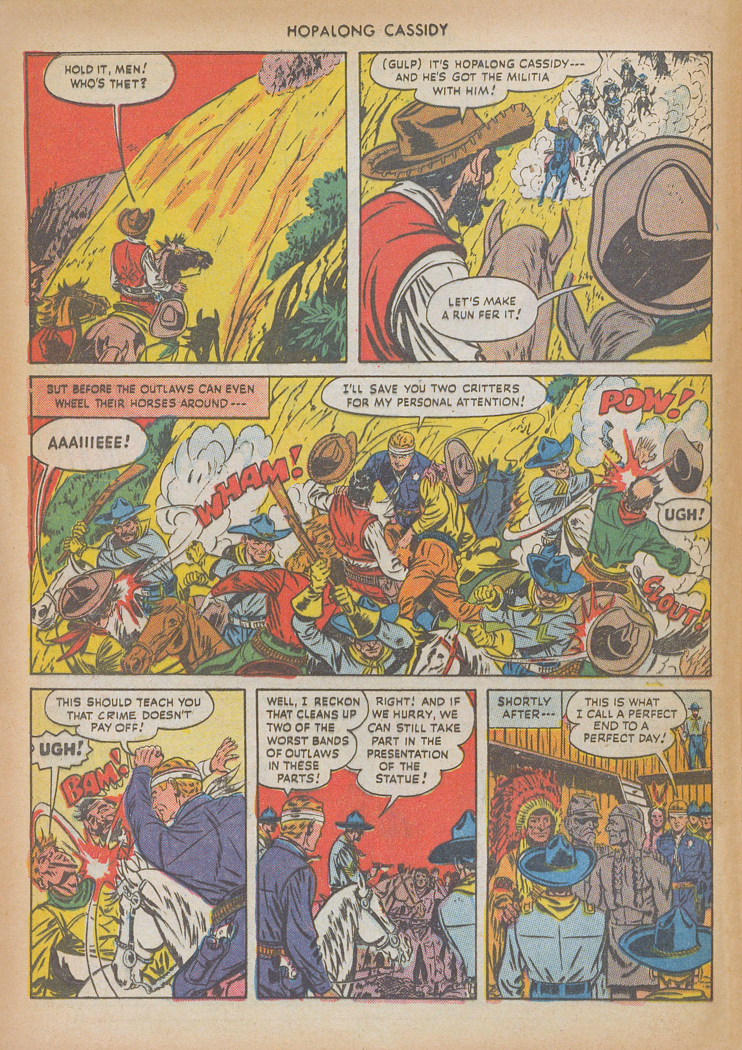 Read online Hopalong Cassidy comic -  Issue #34 - 12